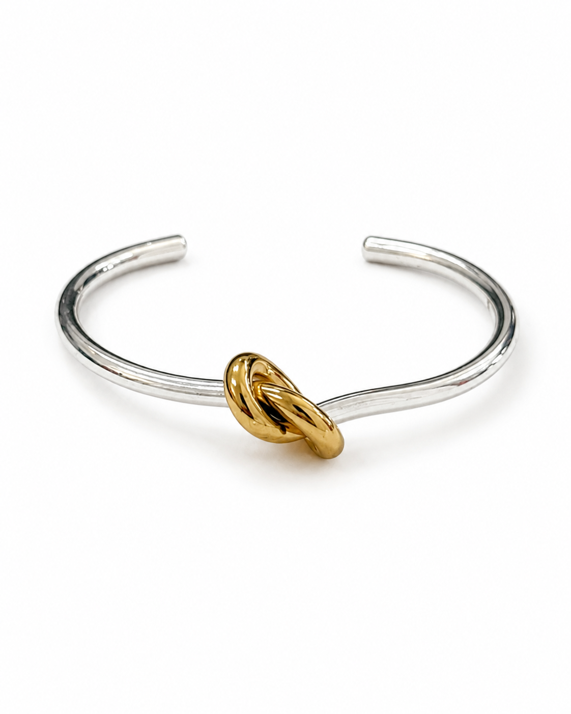 Two-Tone Cuff Bracelet