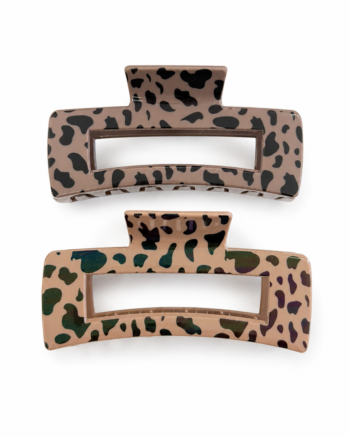 Cheetah Hair Clips
