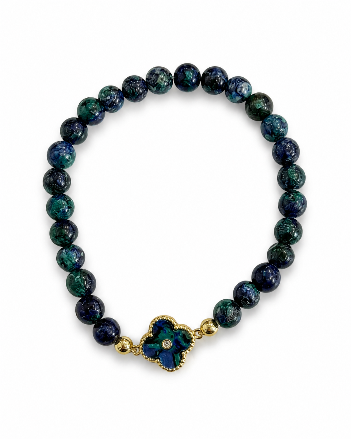 Clover Beaded Bracelet