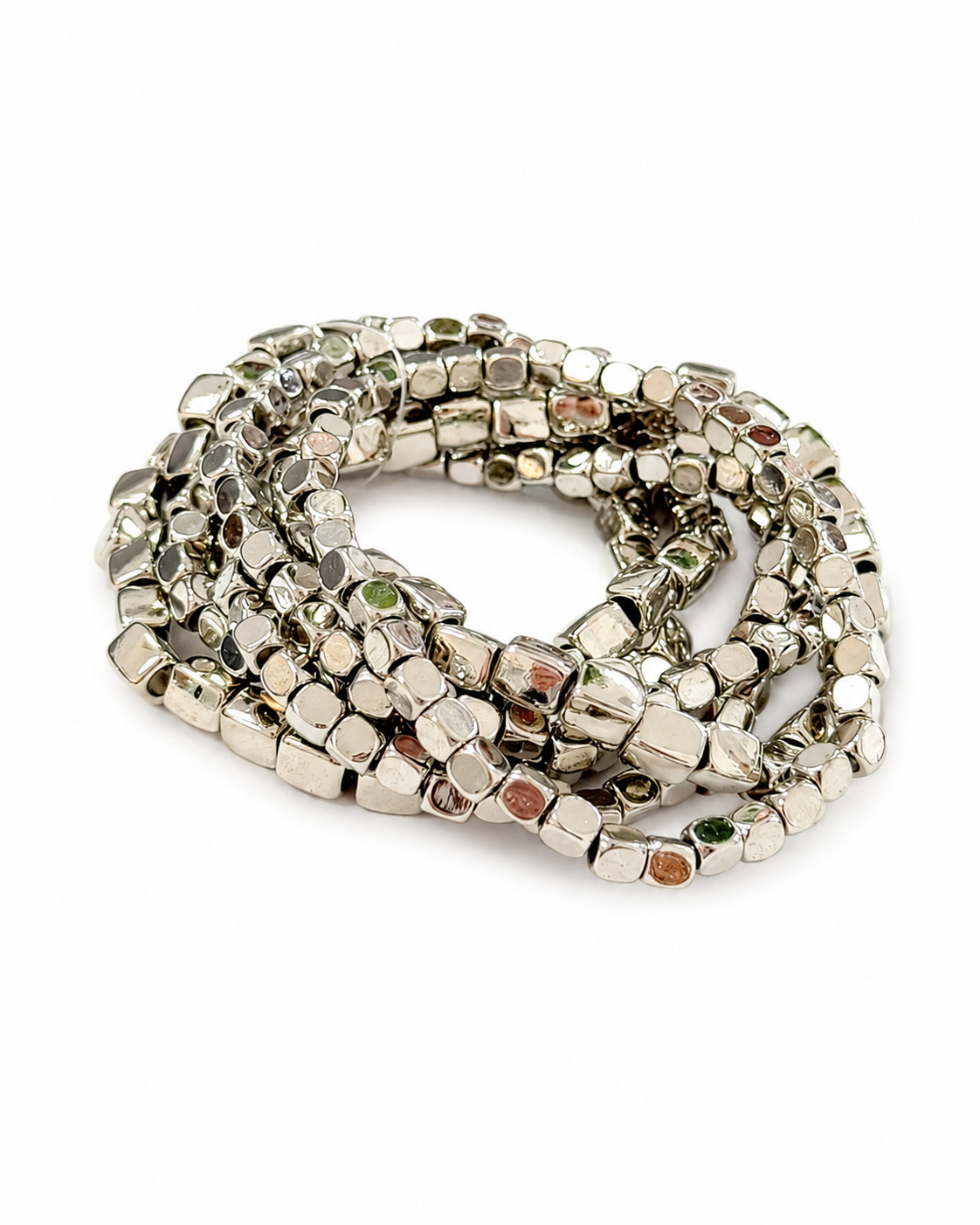 Silver Layered Bracelet