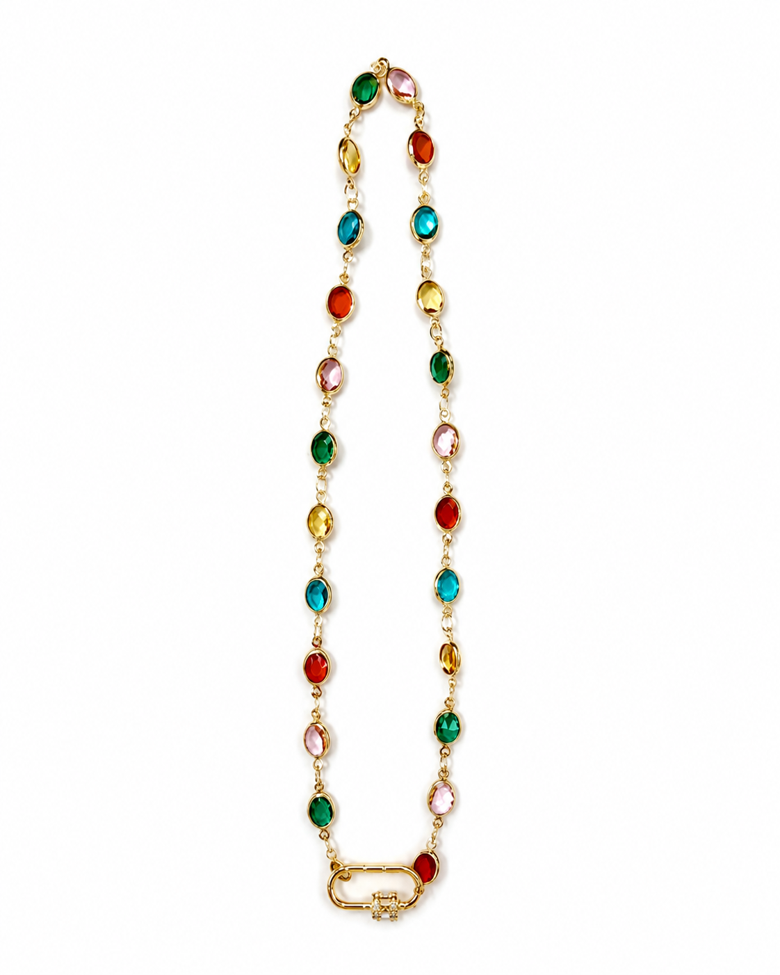 Multicolor Stone Necklace
