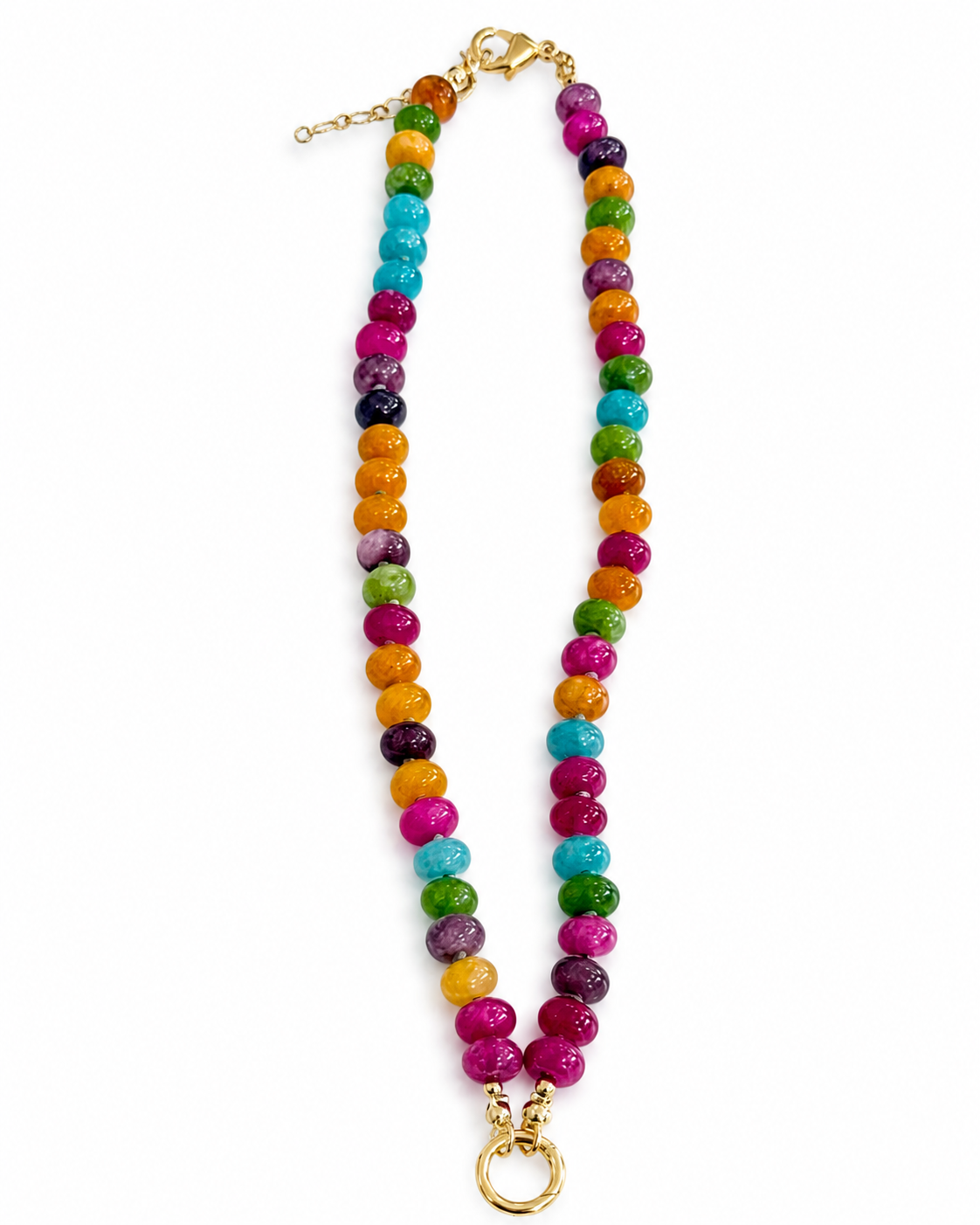 Multicolor Stone Necklace
