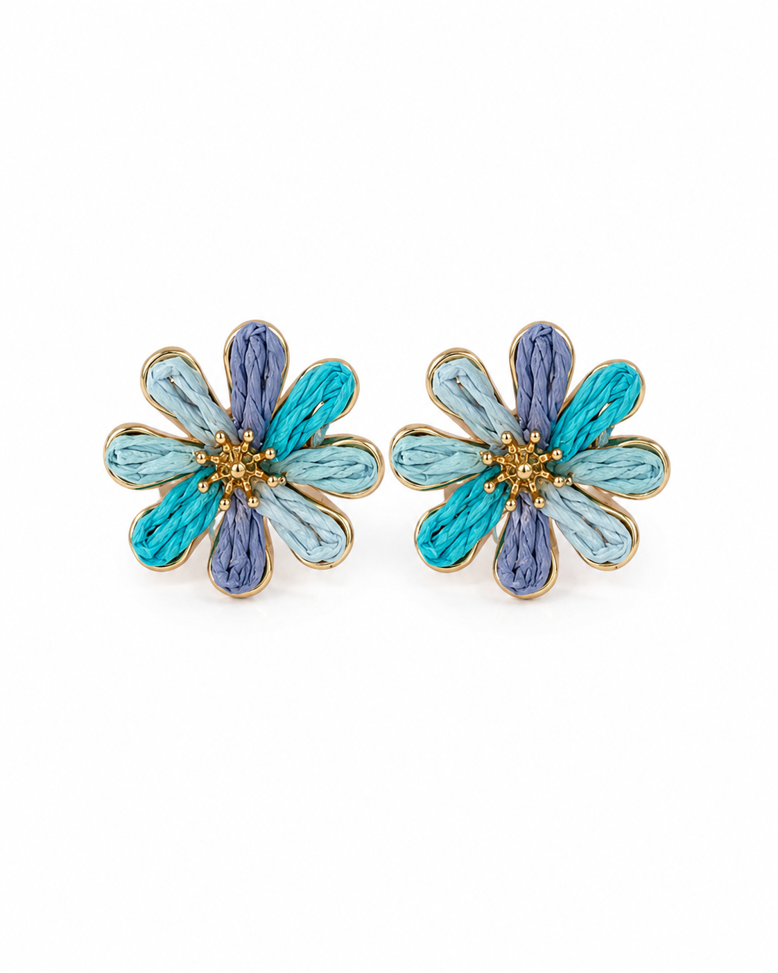 Vibrant Flower Earrings