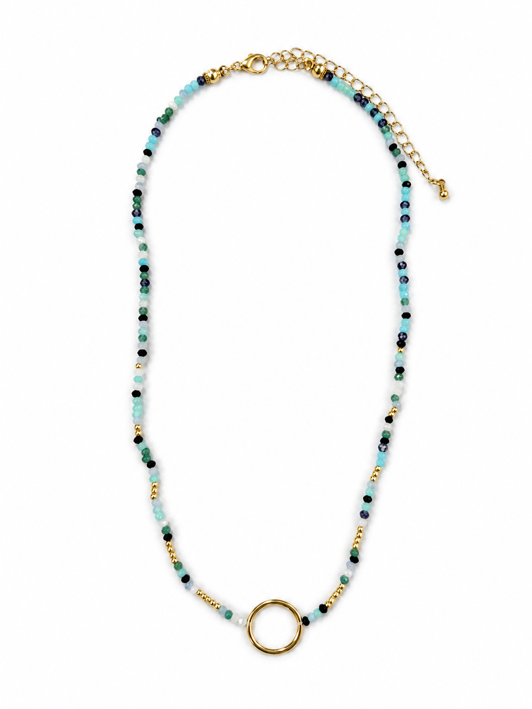 Blue Beaded Necklace