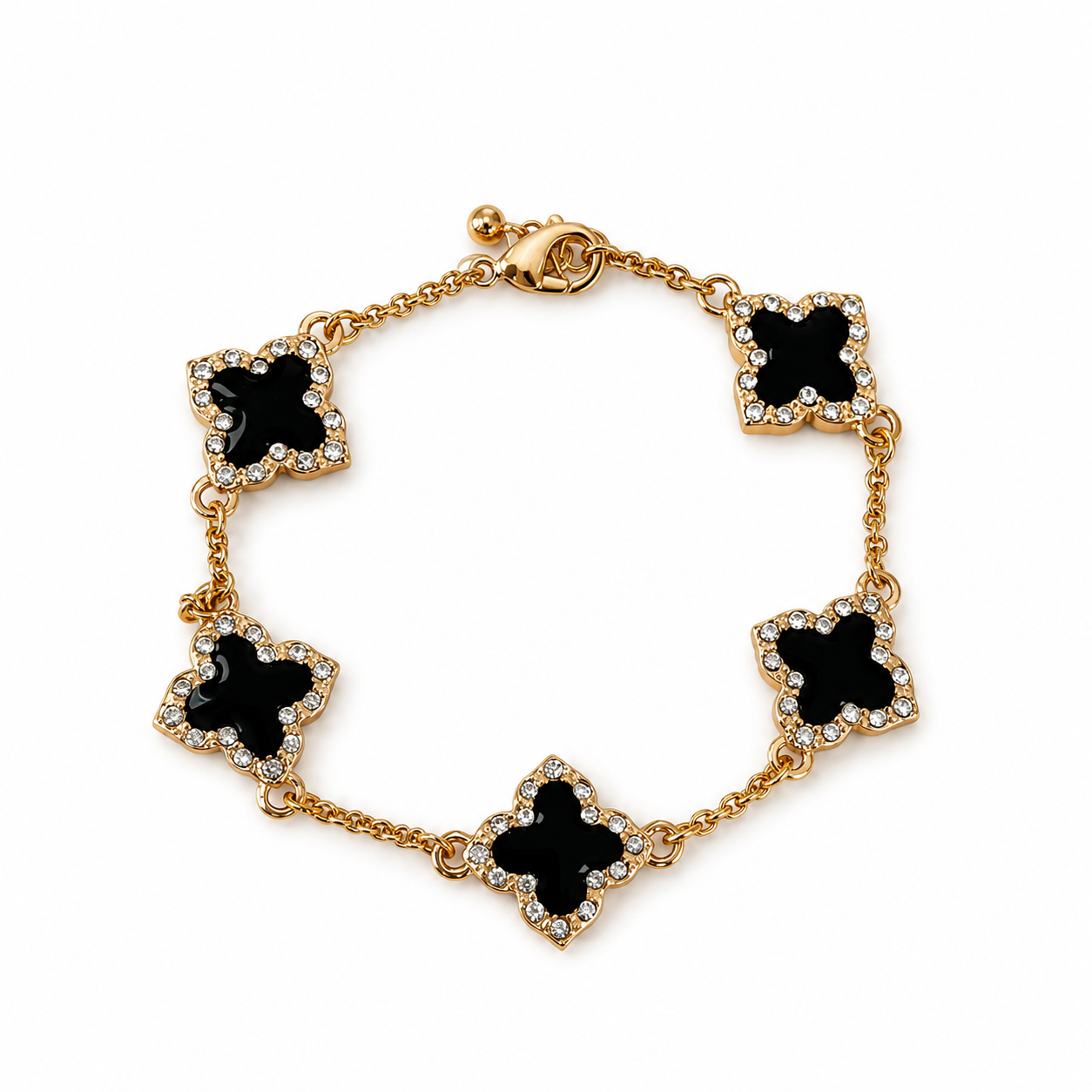 Floral Gold Bracelet