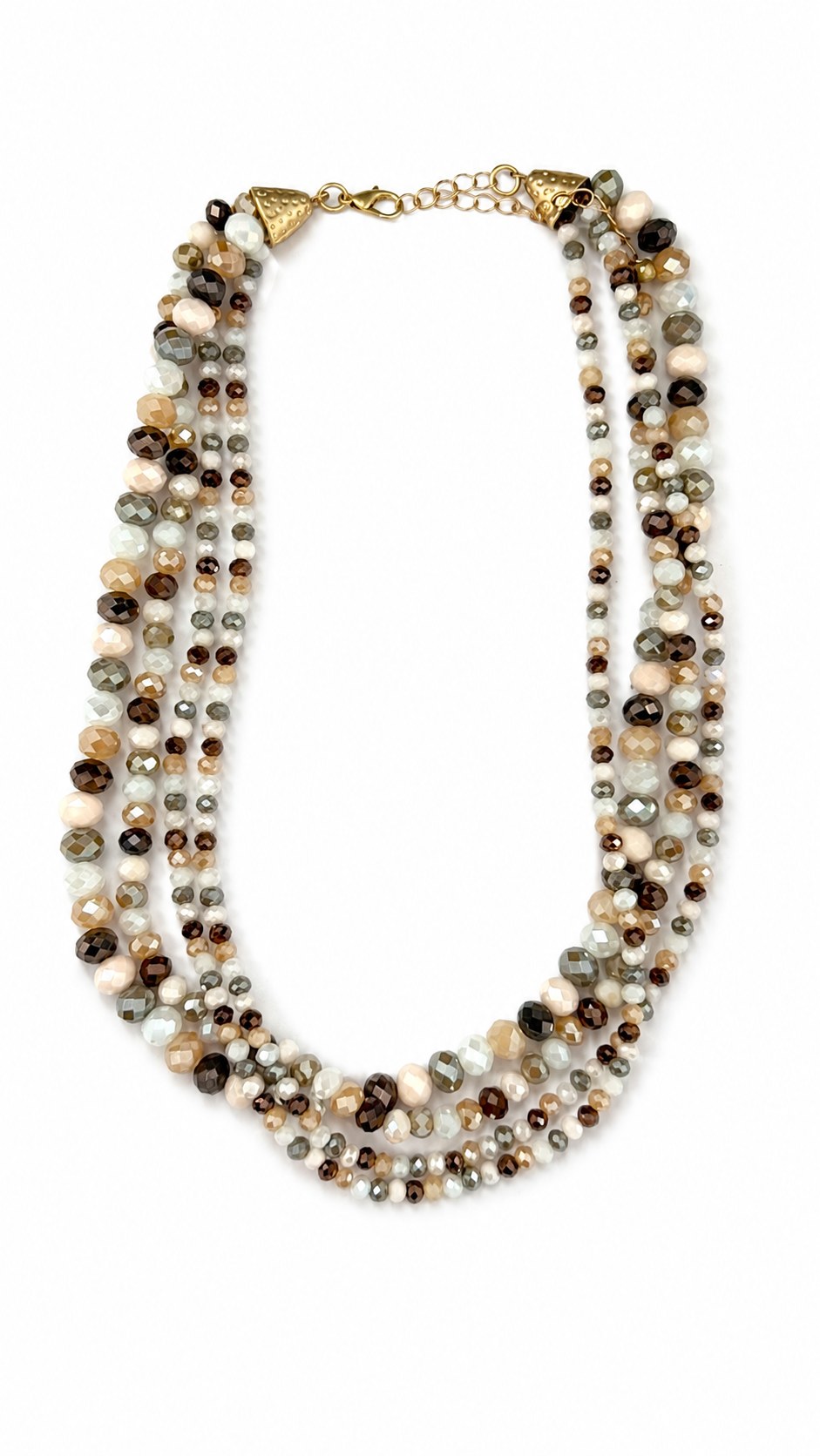 Layered Beaded Necklace