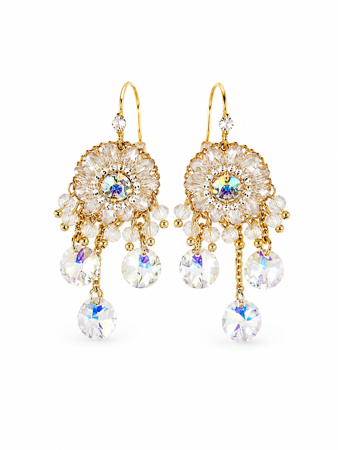 Gold Dangle Earrings