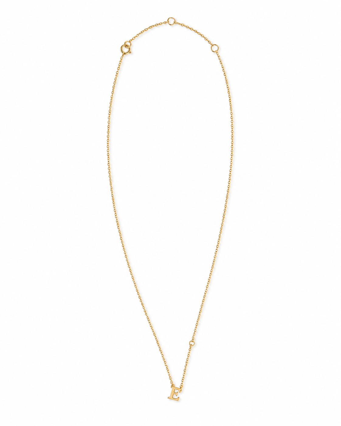 Elegant Gold Initial Necklace