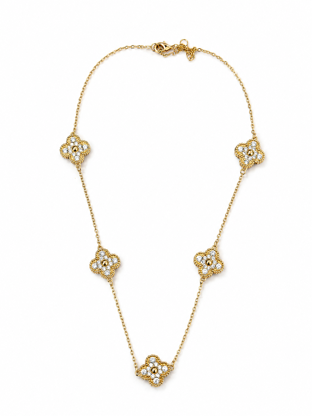 Gold Flower Necklace