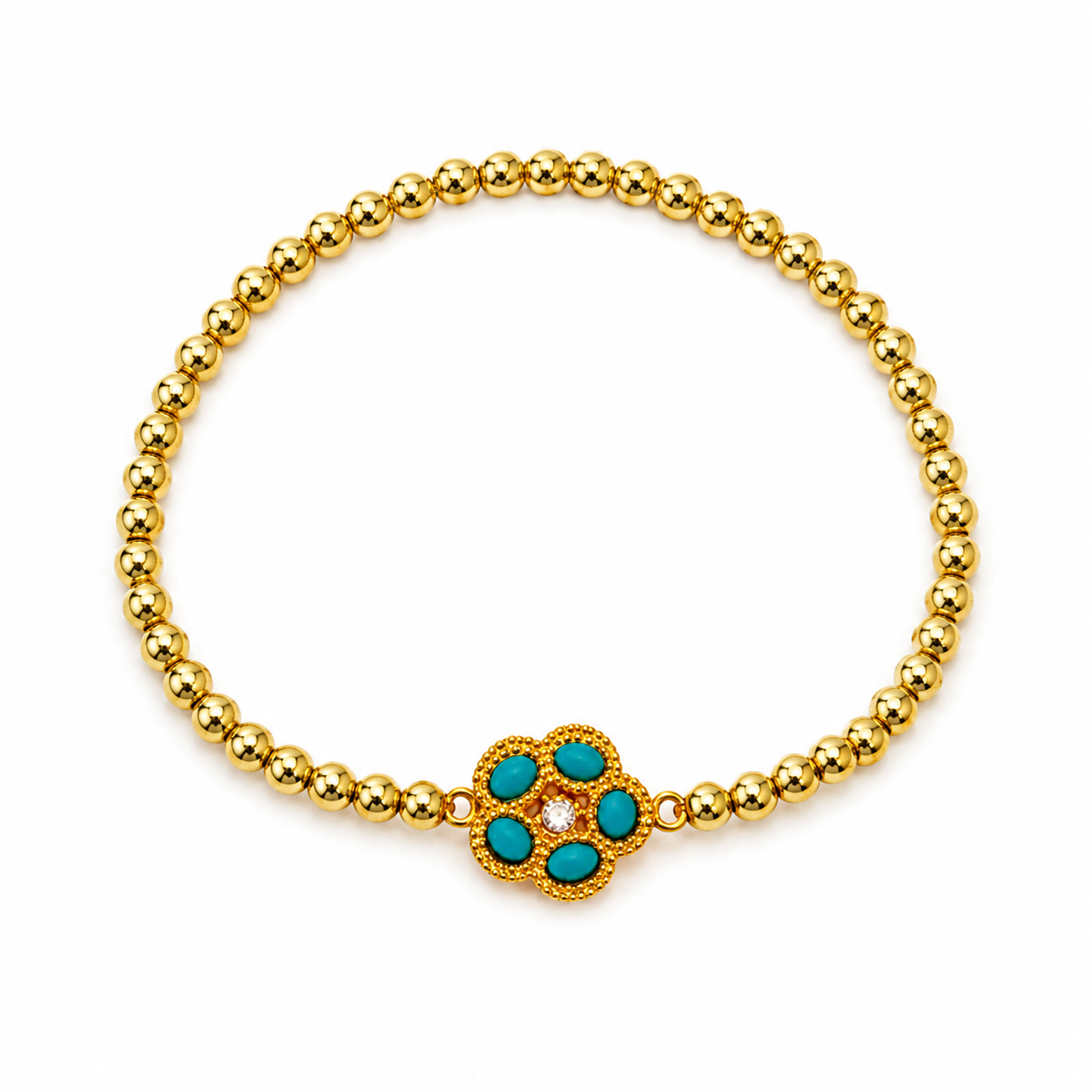 Turquoise Beaded Bracelet