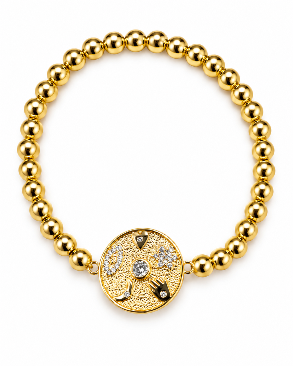 Gold Charm Bracelet