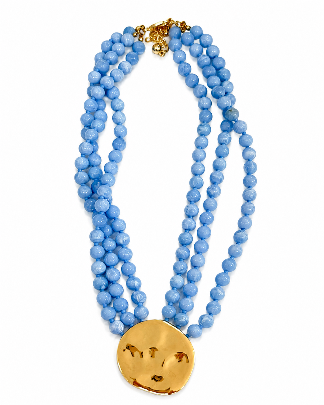 Blue Beaded Necklace