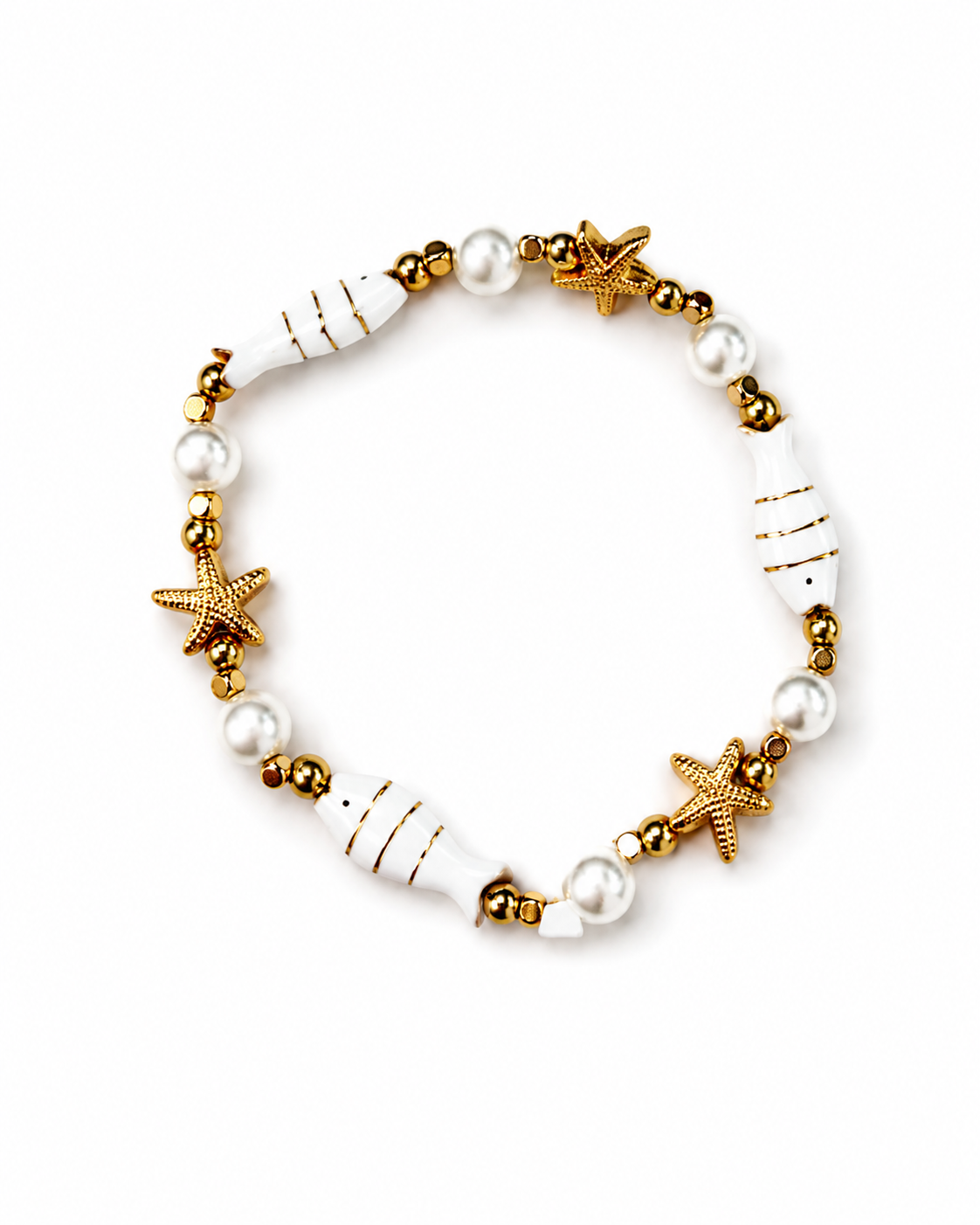 Gold Seashell Bracelet