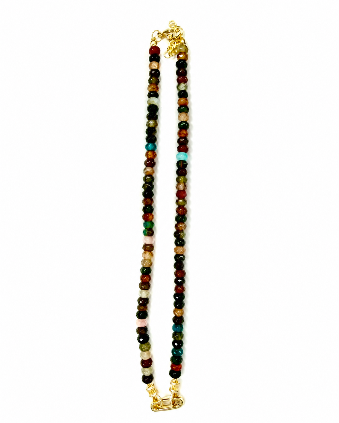 Brown Beaded Necklace