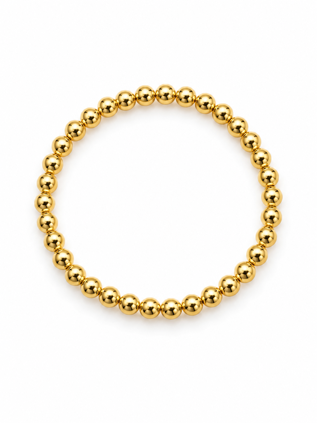 Gold Bead Bracelet