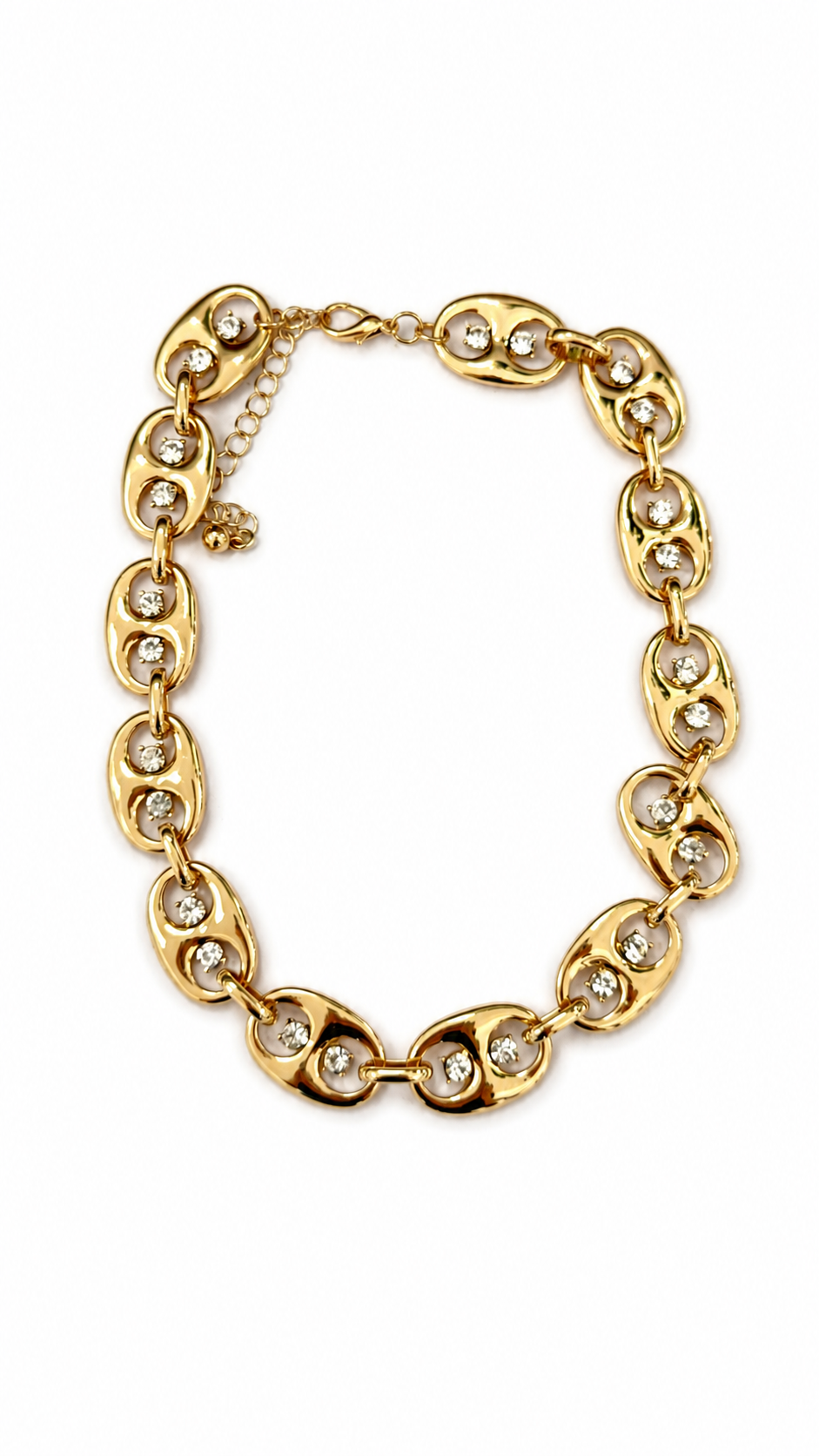 Gold Tab Necklace