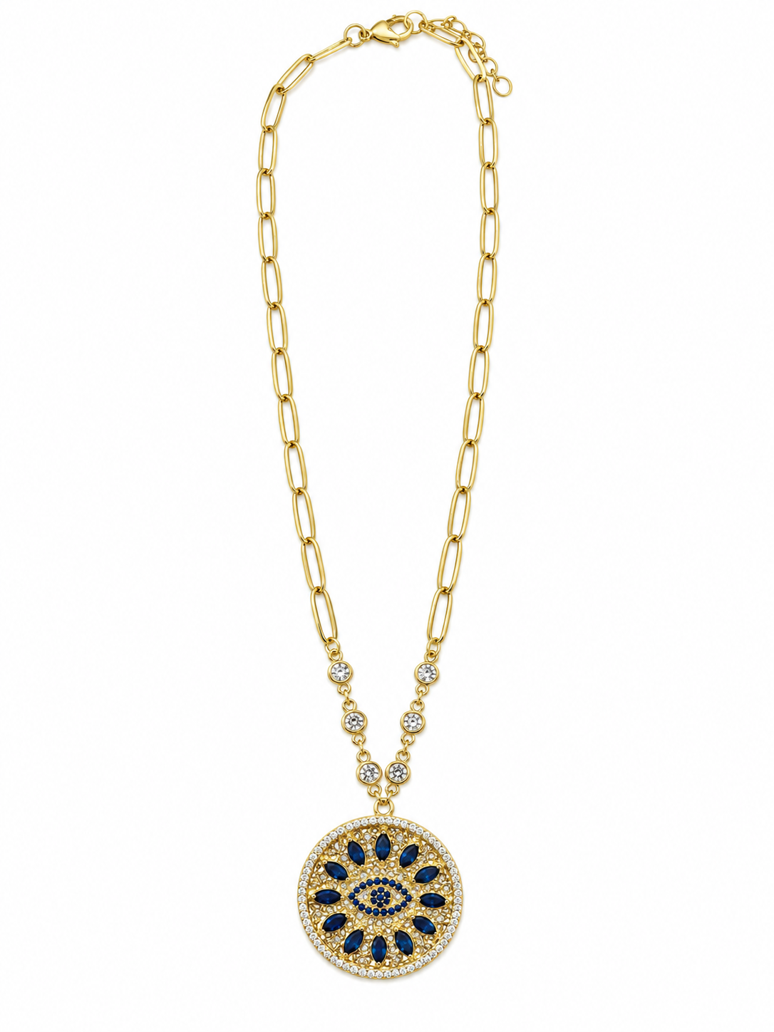 Sapphire Pendant Necklace