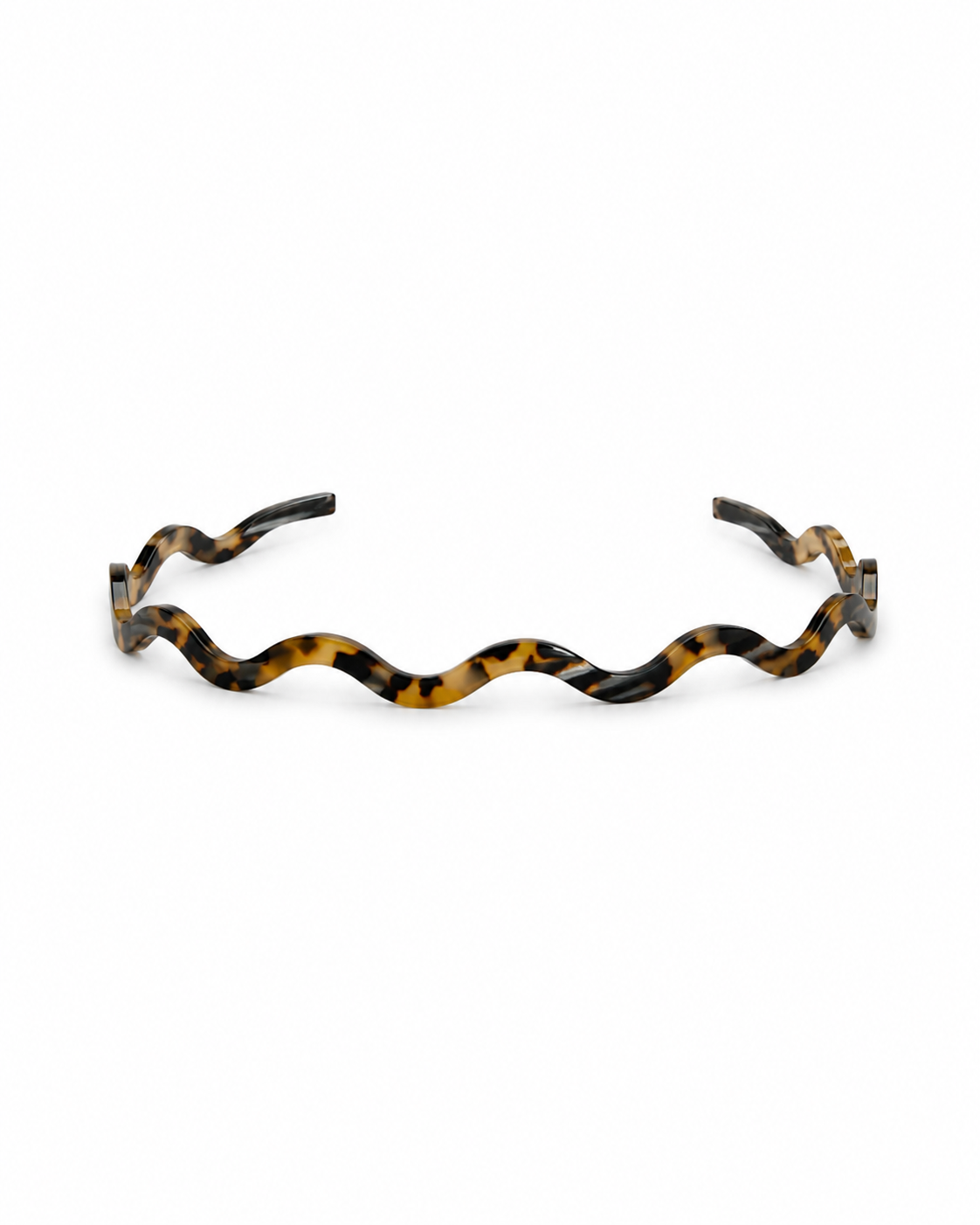 Tortoiseshell Slim Wavy Headband