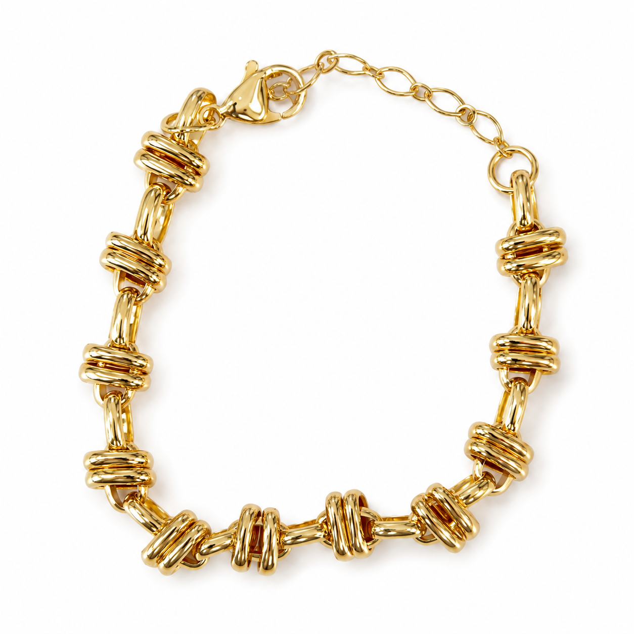 Gold Link Bracelet