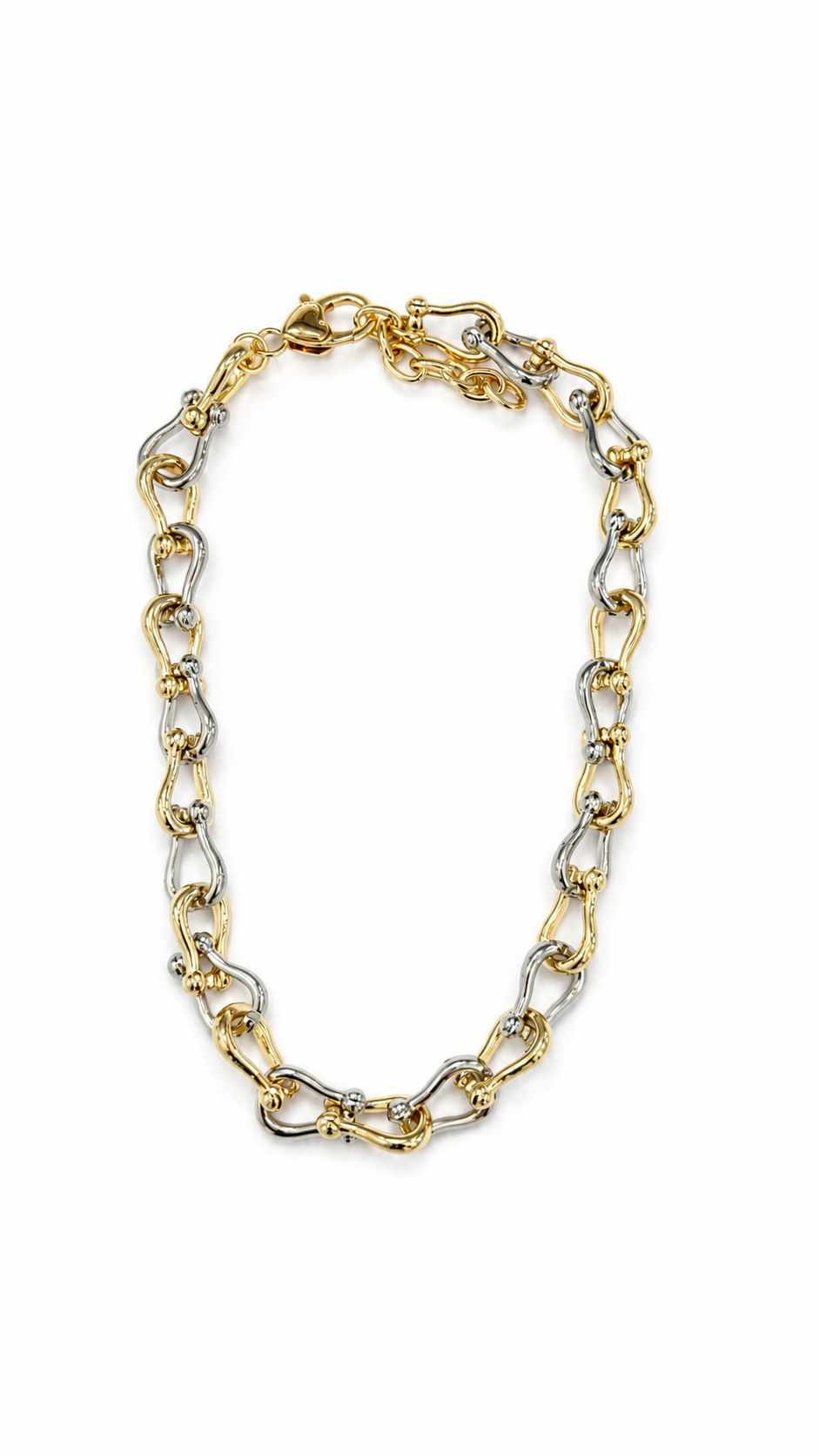 Two Tone Chain Necklace