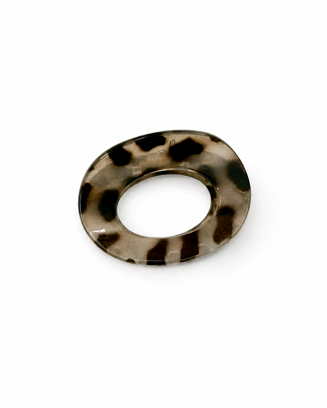 Tortoiseshell Circular Clip