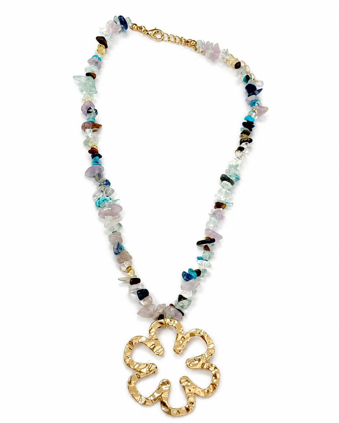 Multicolor Flower Necklace
