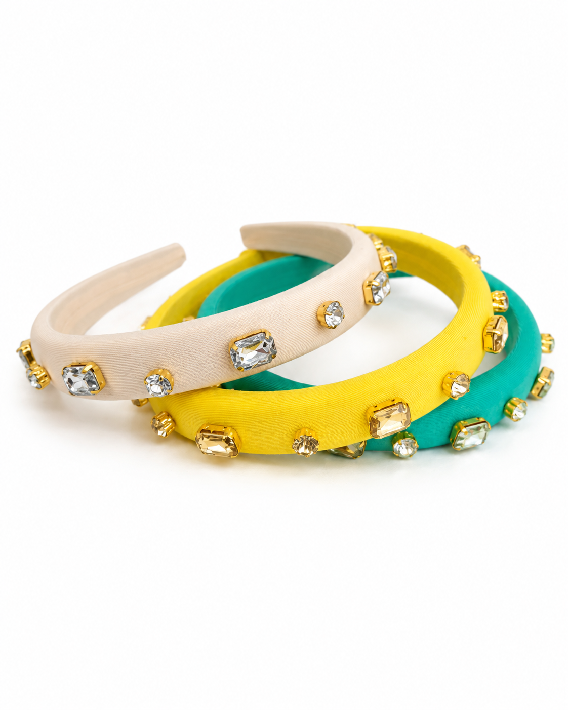 Colorful Headbands with Stones