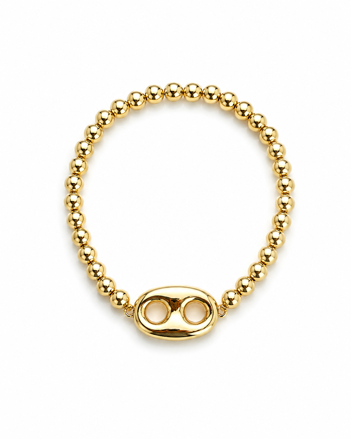 Gold Bead Bracelet