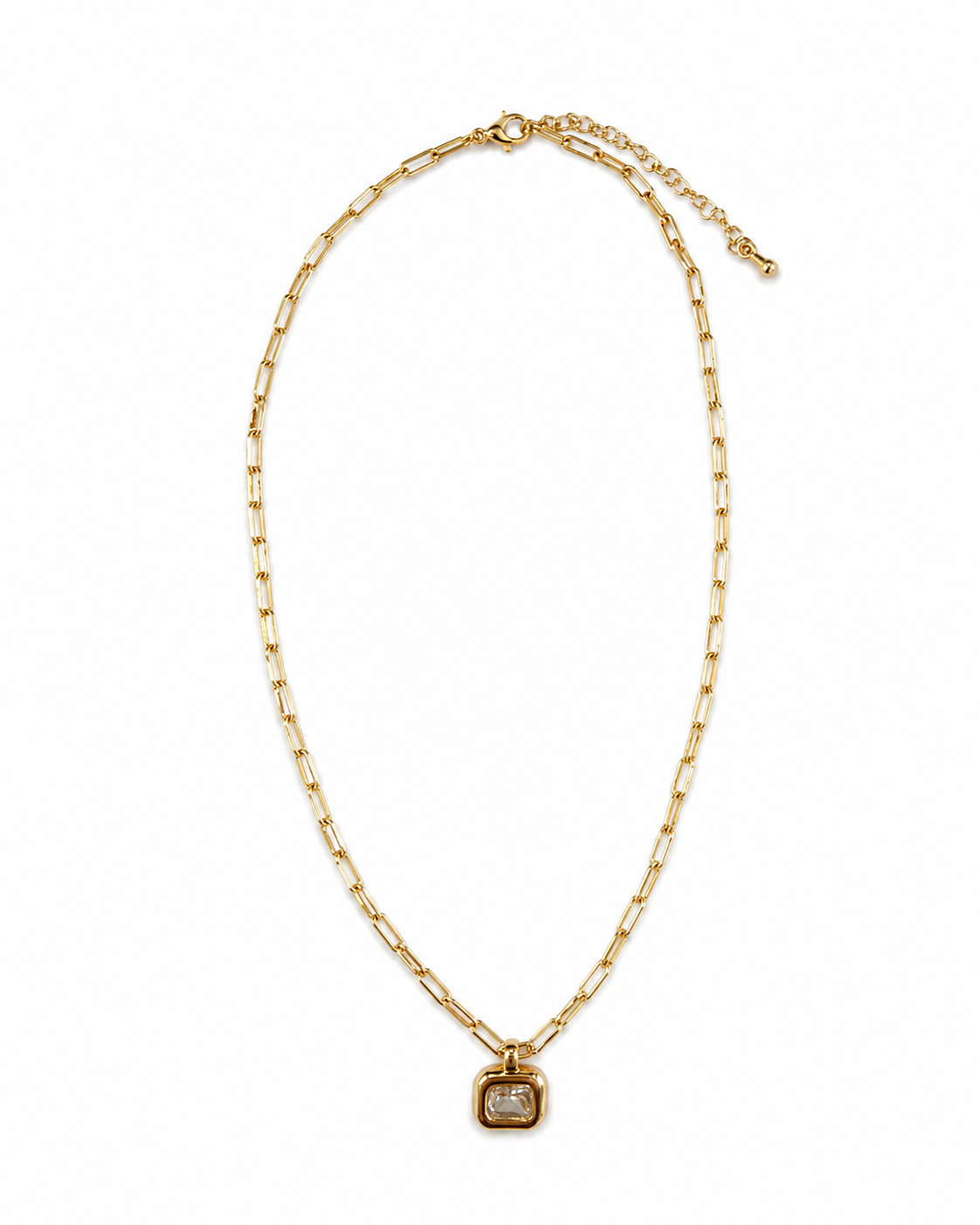 Gold Stone Necklace