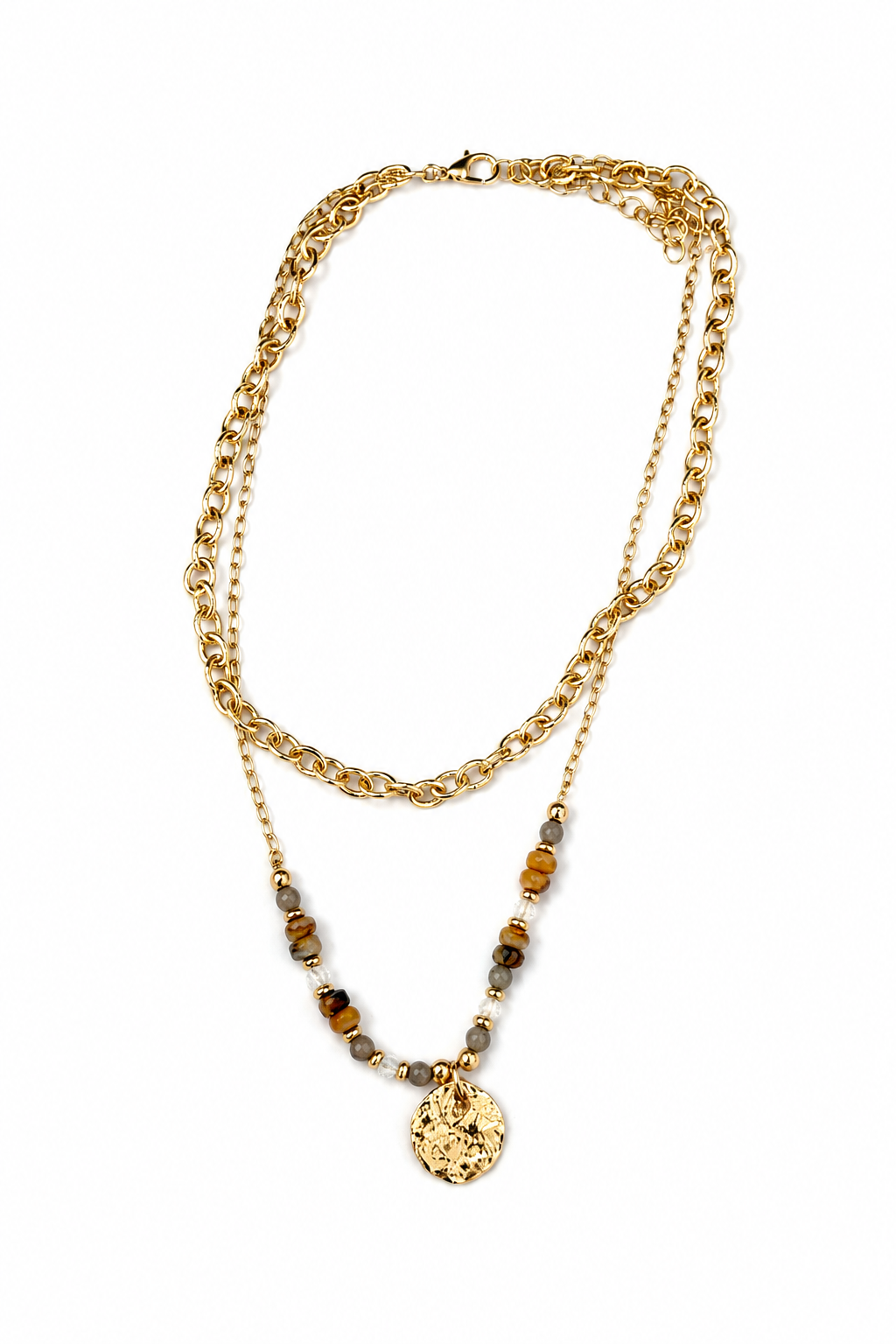 Beaded Layered Necklace