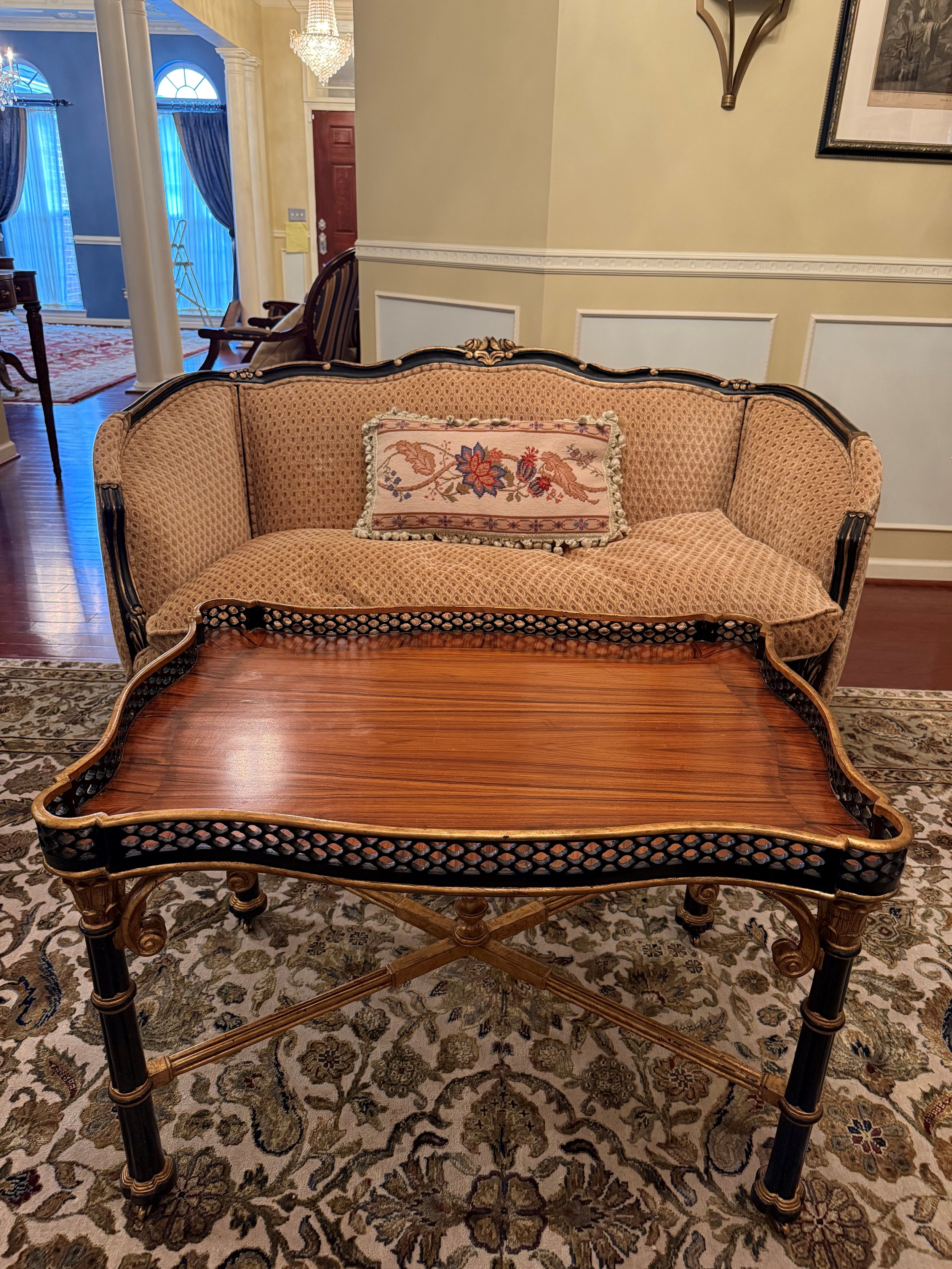 Antique sofa and coffee table.jpg