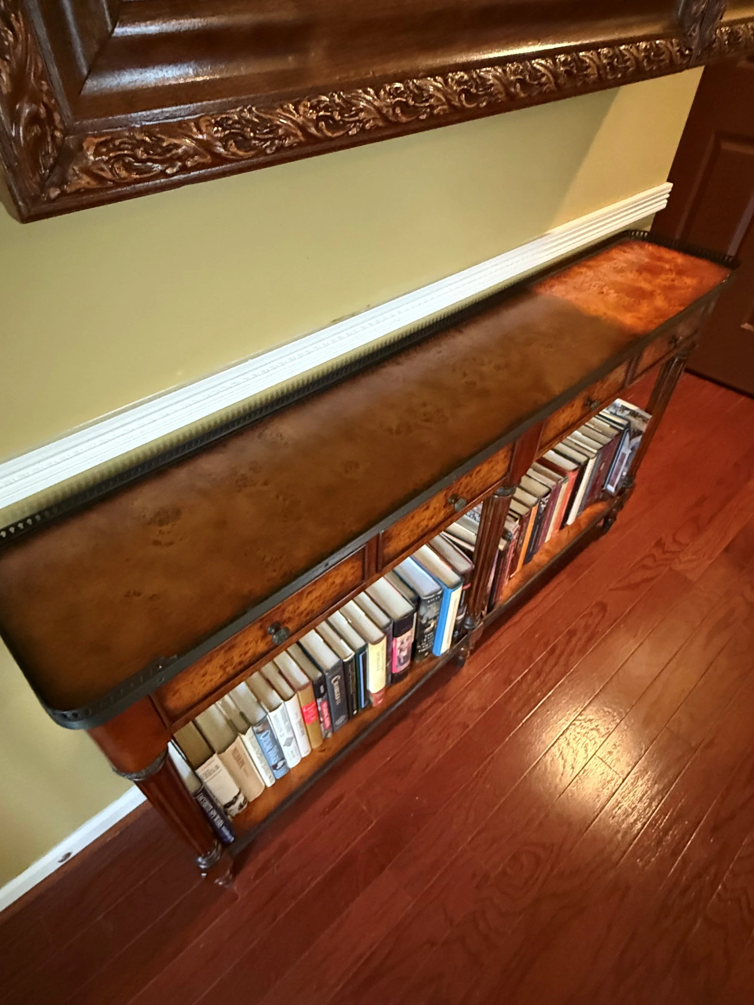 top of buffet table with books.jpg