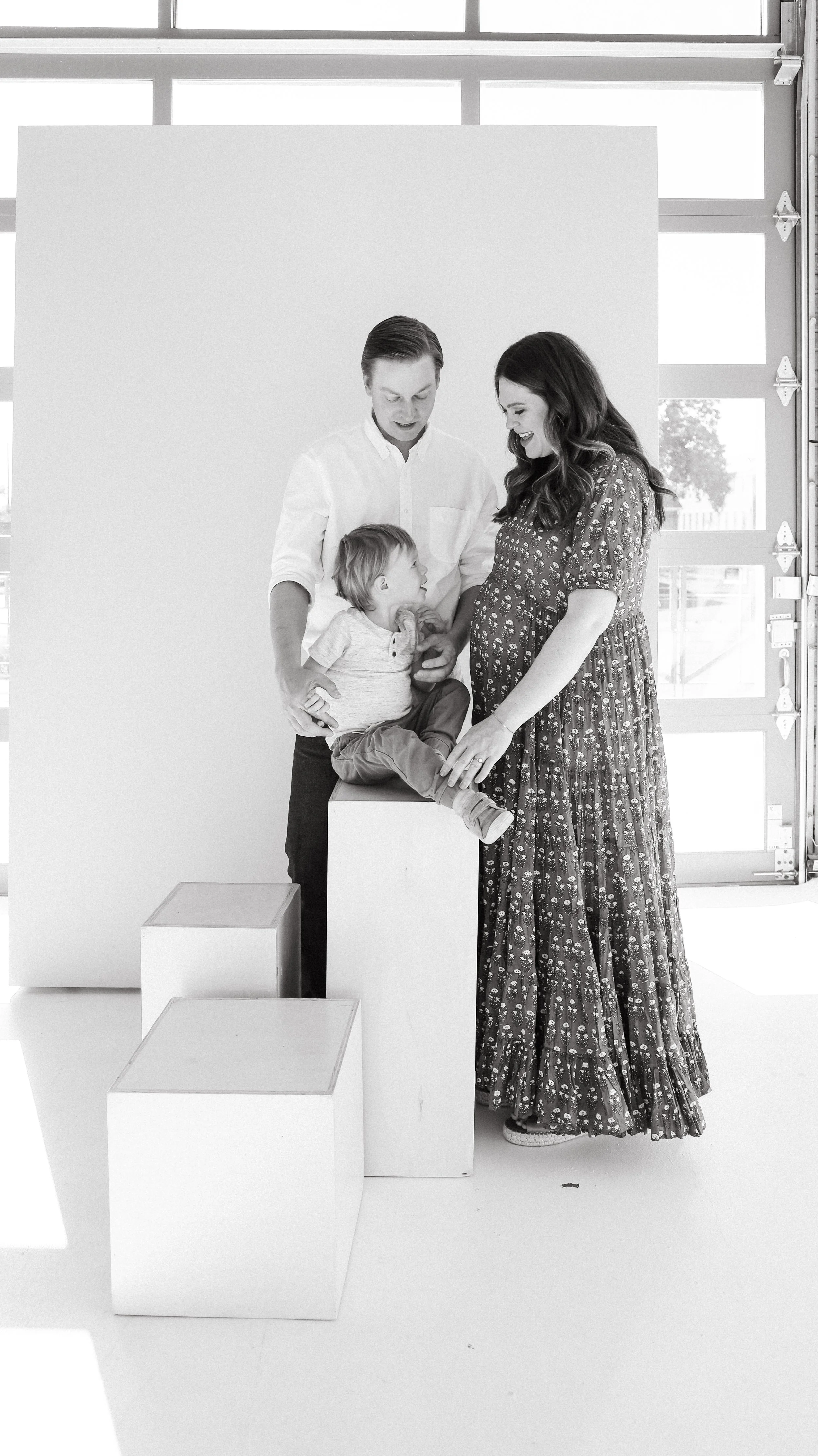 Youngblade Family and Maternity photography by Nicole Schmiedl at Realm Denver, CO
