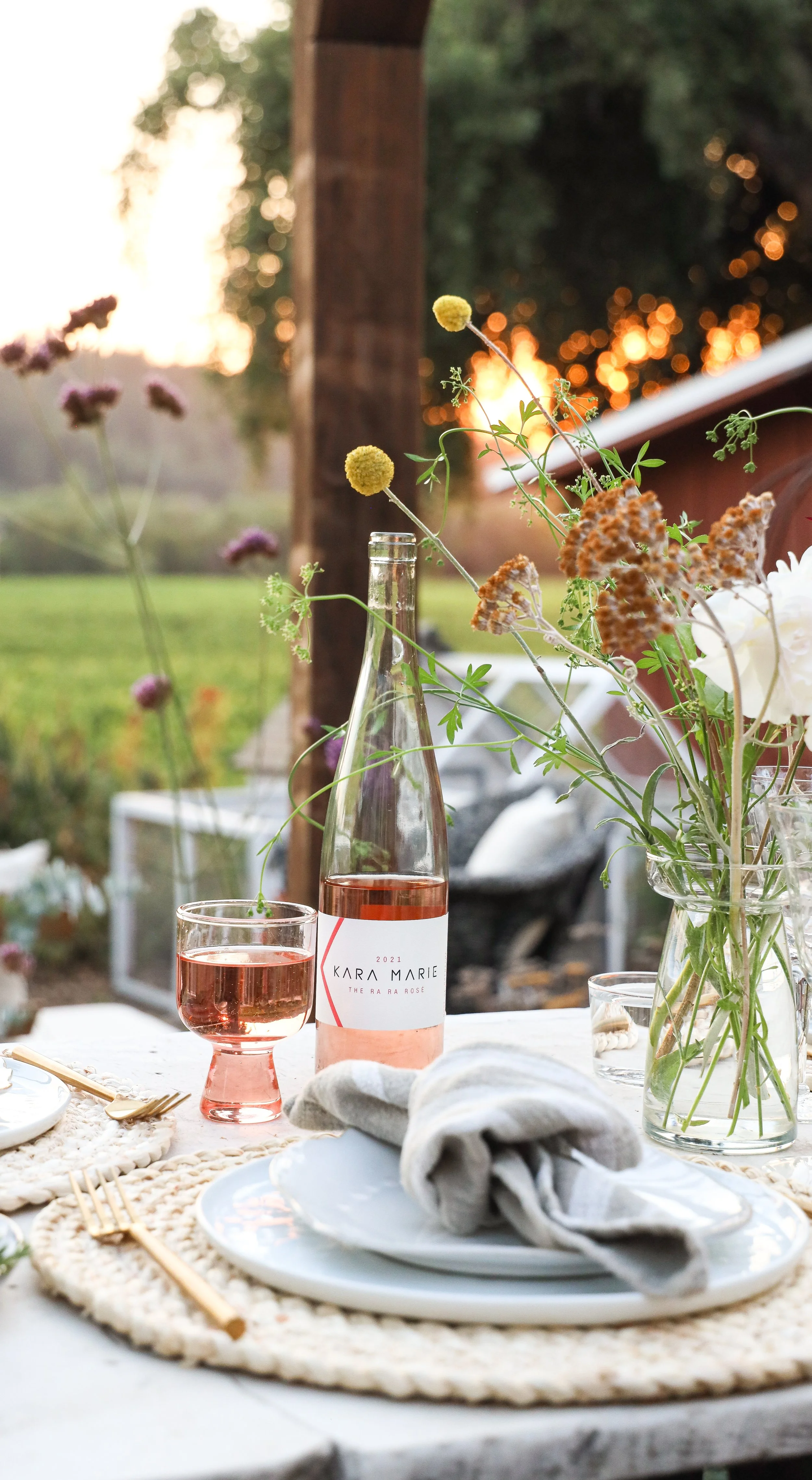 Karie Marie Wines Ra Ra Rose by Nicole Schmiedl