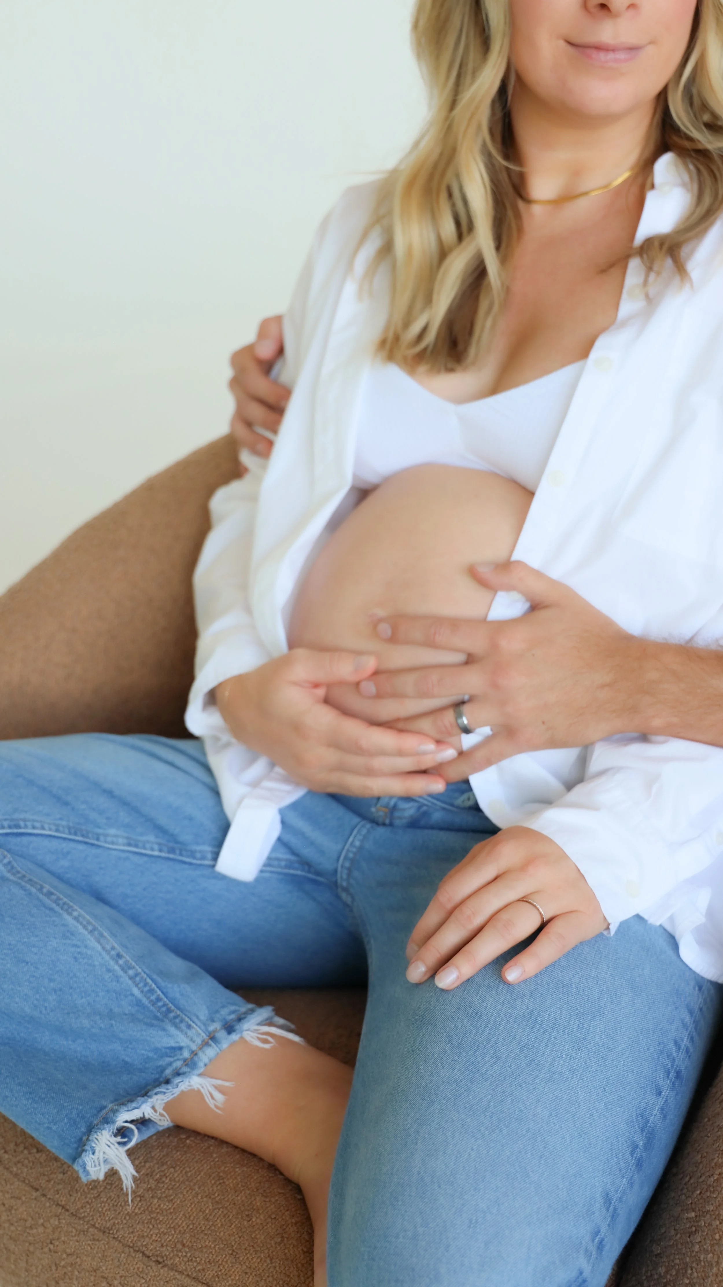 Dove Maternity Photography Session by Nicole Schmiedl at Realm in Denver, CO 