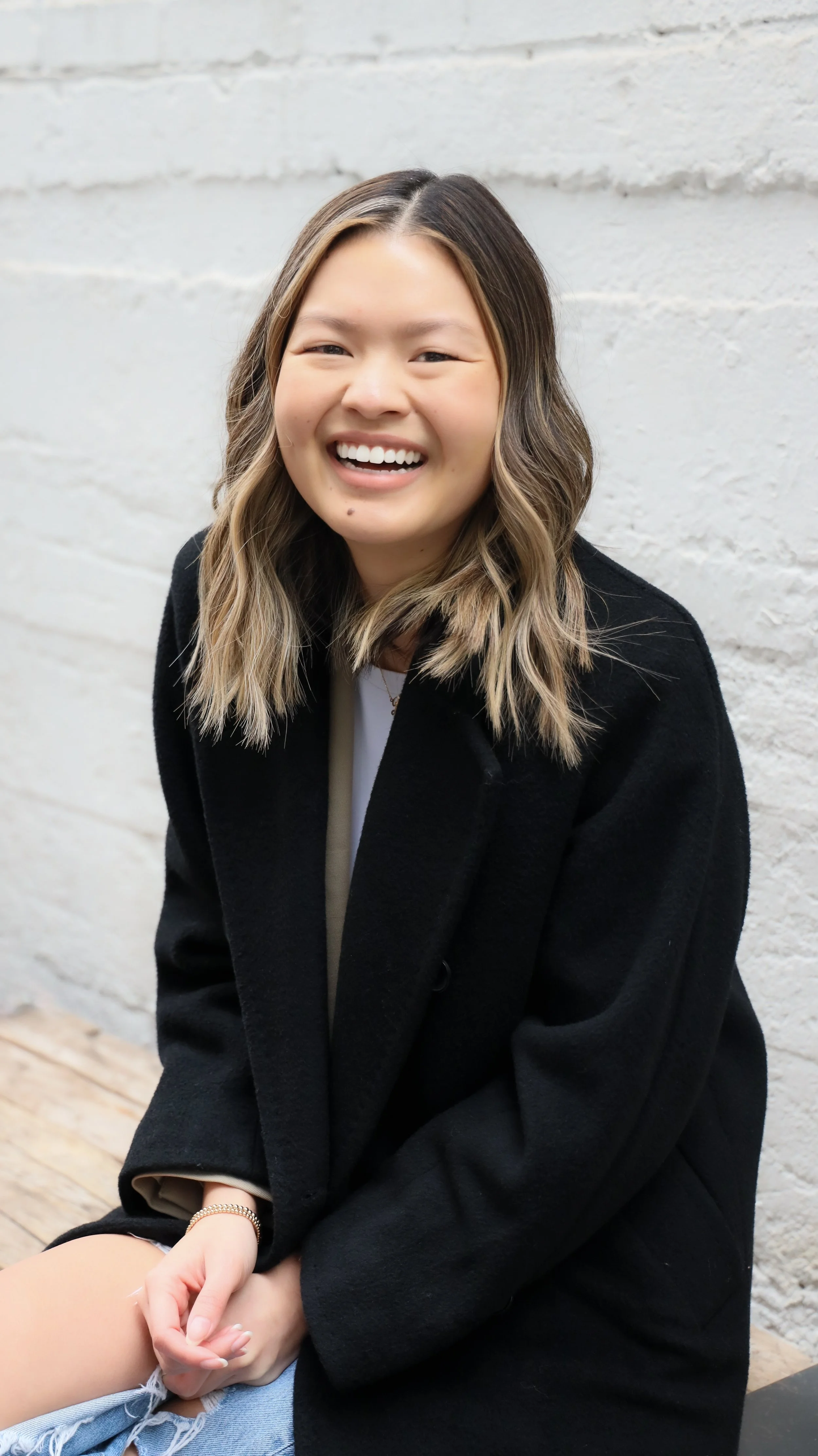 Diana Mai Carlson's professional headshots at Dairy Block, Denver, by Nicole Schmiedl