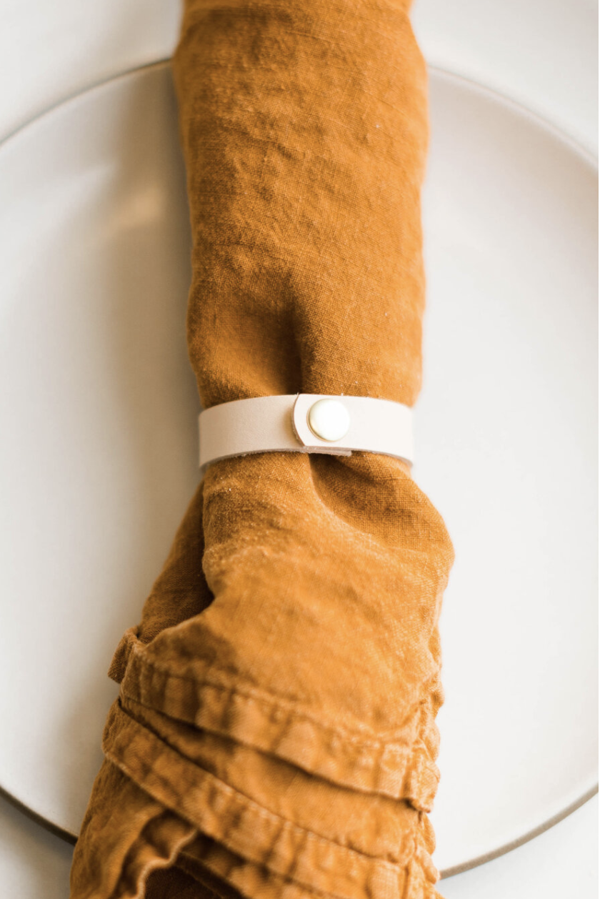 Leather Napkin Rings