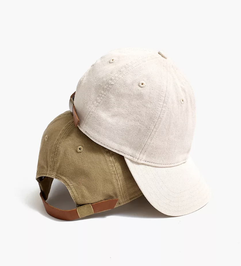 Organic Cotton Broken-In Baseball Cap