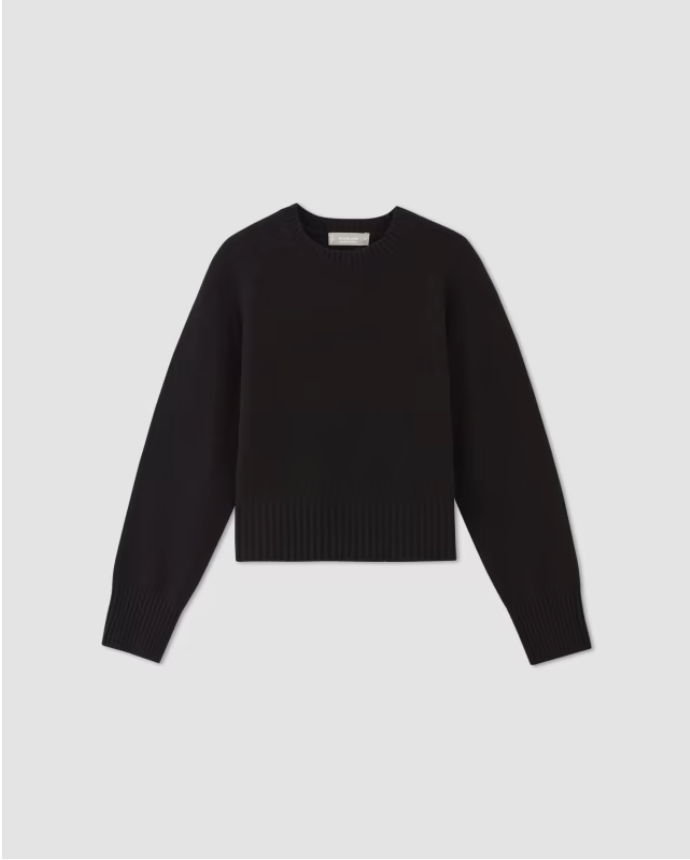 The Cashmere Boxy Crew Sweater