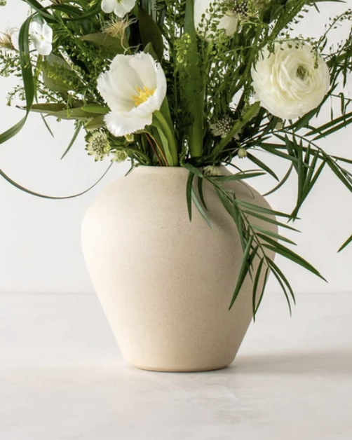 Verdure Vase No. 3 | Raw Stoneware