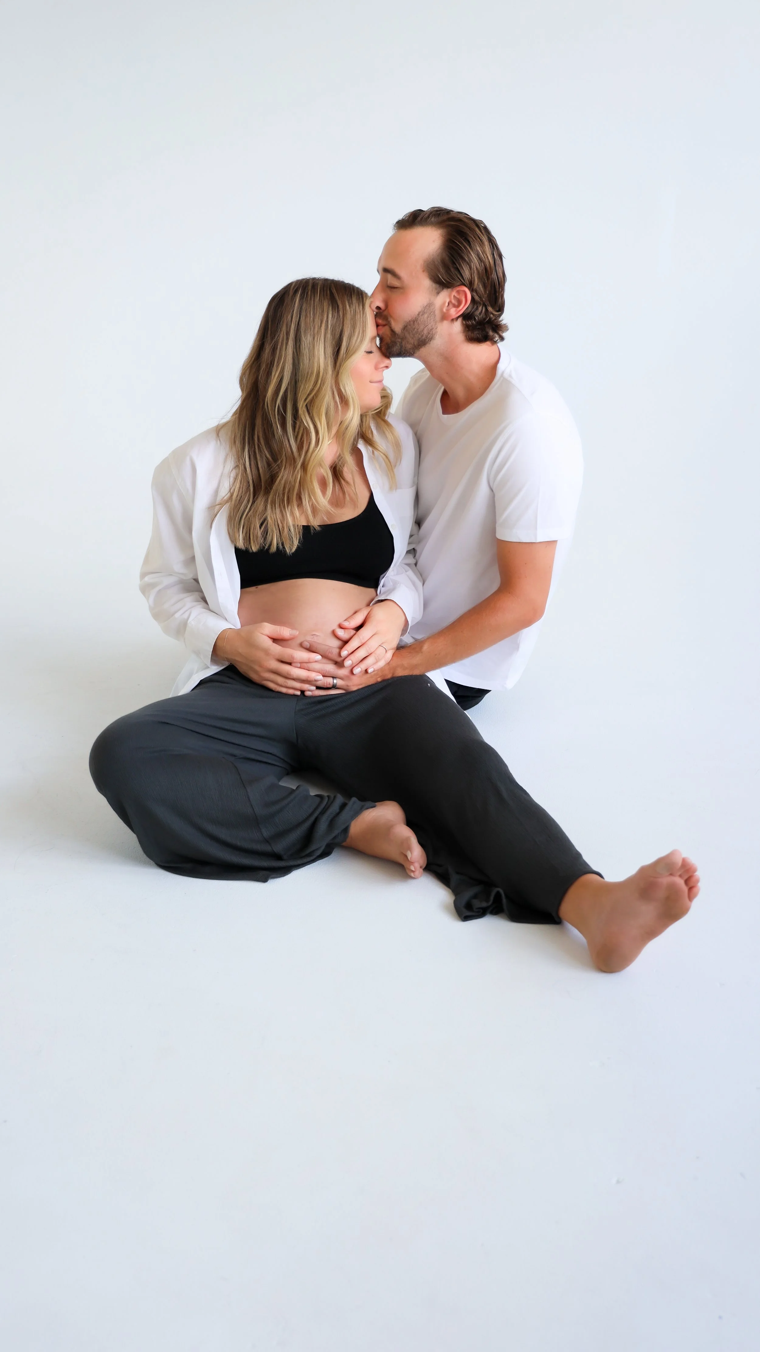 Dove Maternity Photography Session by Nicole Schmiedl at Realm in Denver, CO 