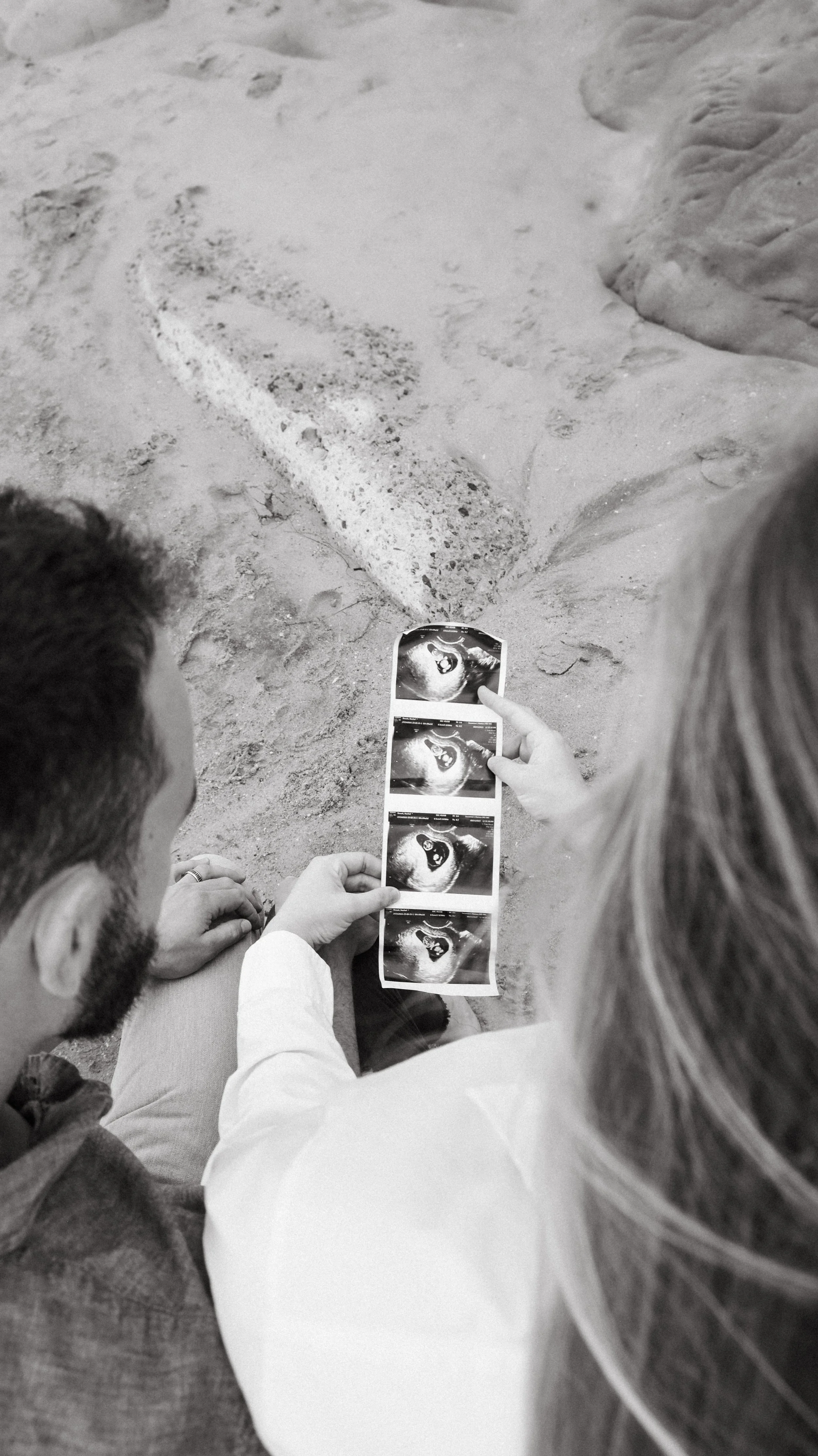 Nicole Schmiedl Maternity Photography: Perlin Family's Beautiful Santa Barbara Beach Portrait