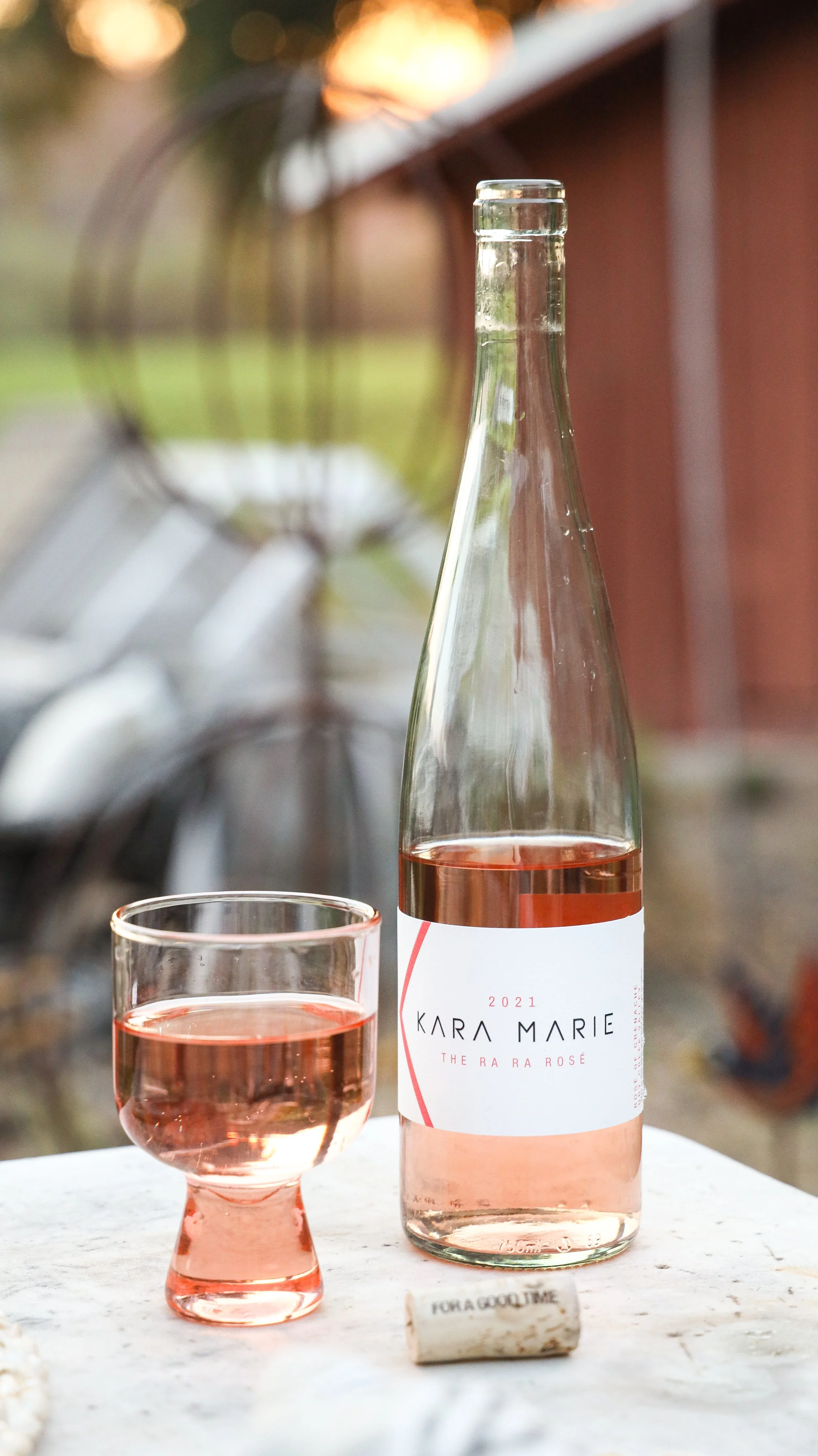 Karie Marie Wines Ra Ra Rose by Nicole Schmiedl