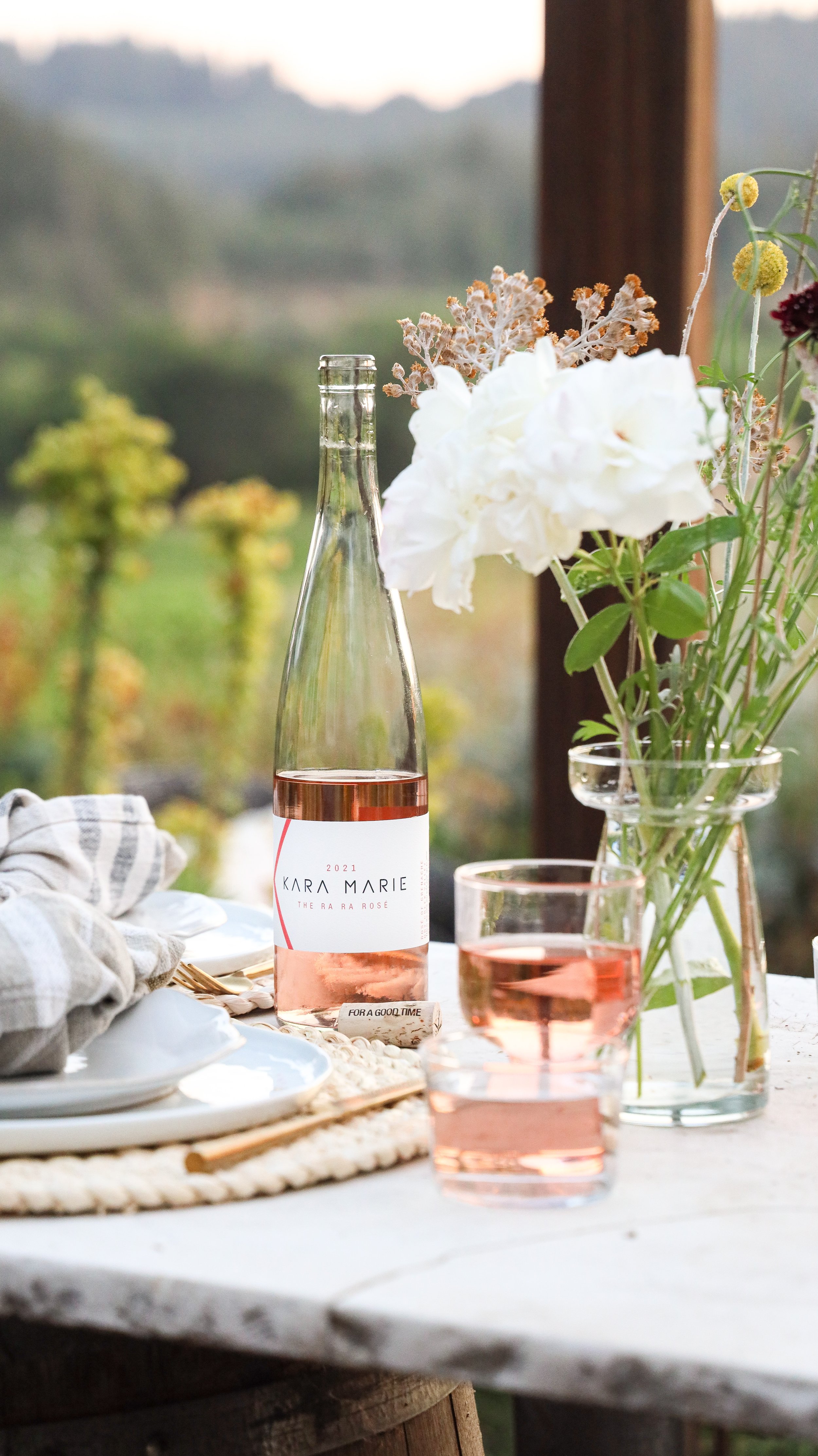 Karie Marie Wines Ra Ra Rose by Nicole Schmiedl