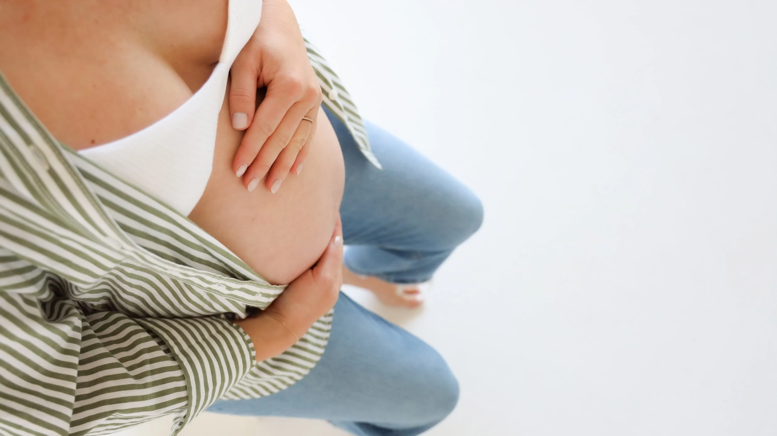 Dove Maternity Photography Session by Nicole Schmiedl at Realm in Denver, CO 