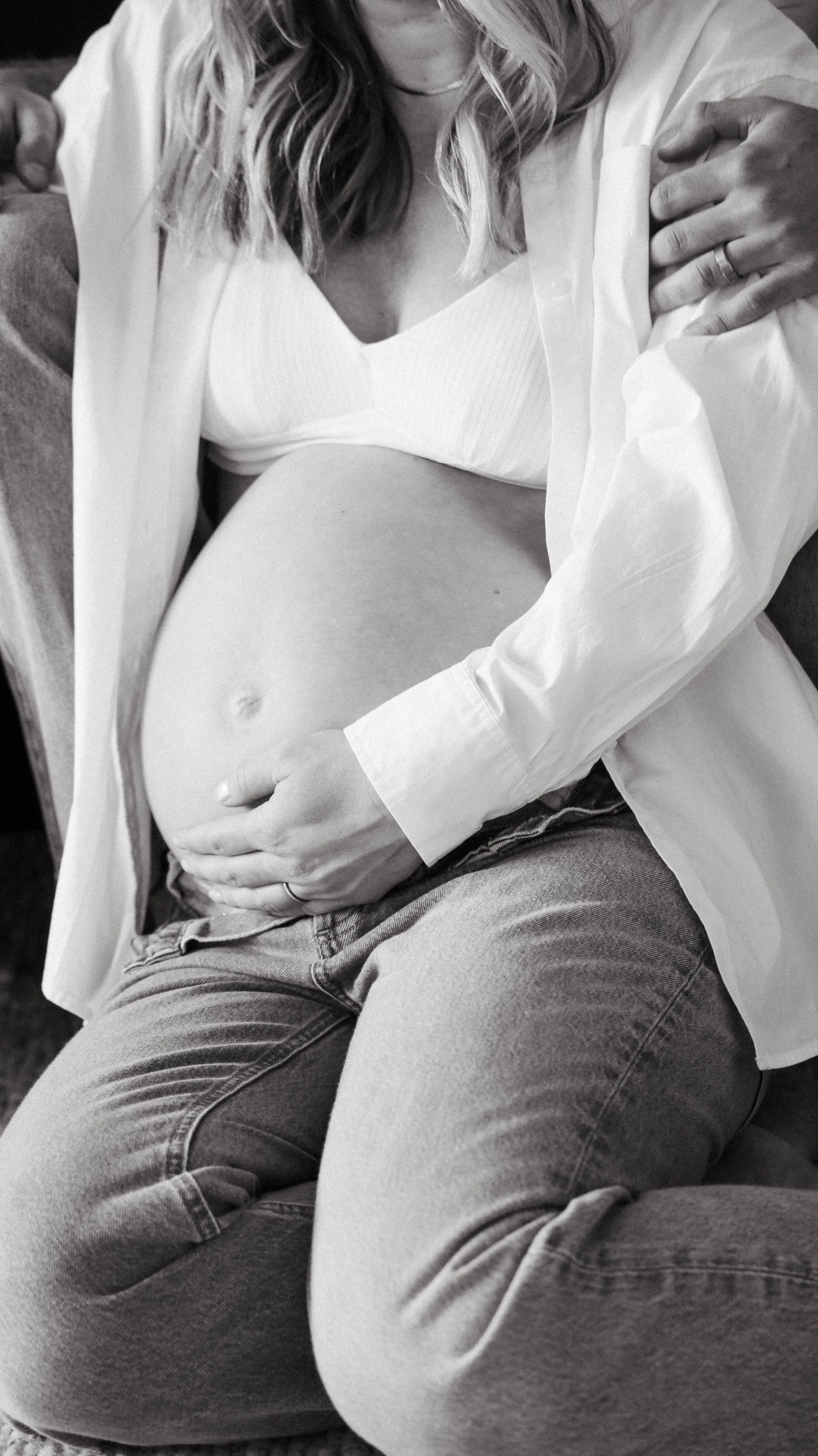 Dove Maternity Photography Session by Nicole Schmiedl at Realm in Denver, CO 