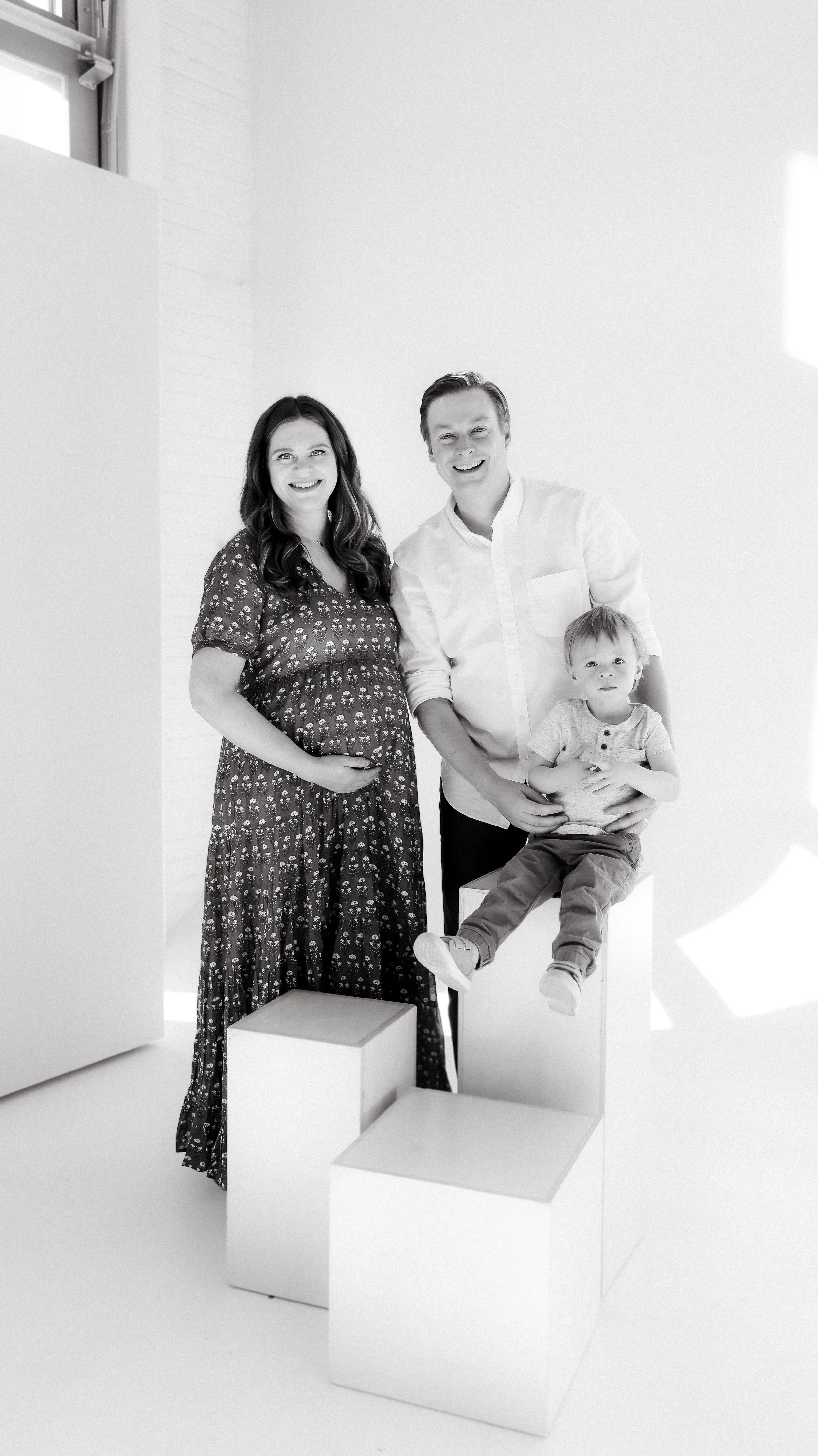 Youngblade Family and Maternity photography by Nicole Schmiedl at Realm Denver, CO