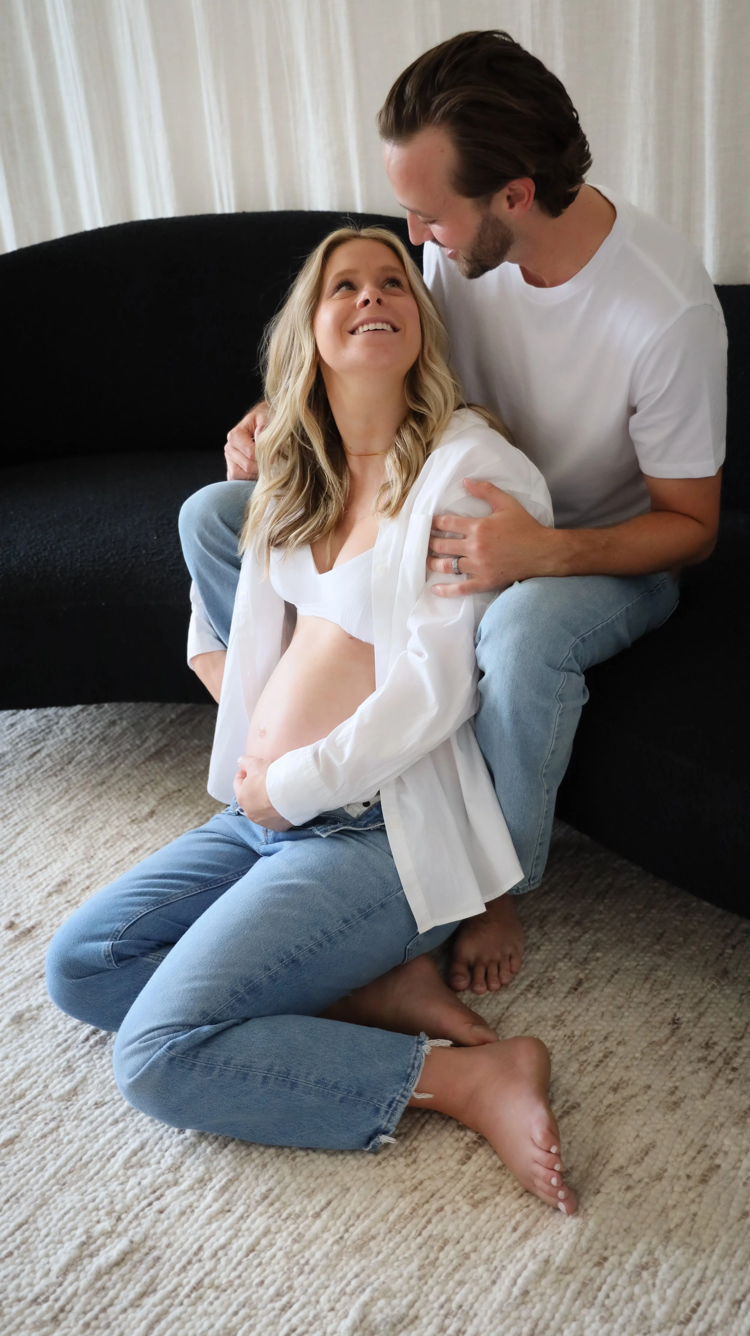 Dove Maternity Photography Session by Nicole Schmiedl at Realm in Denver, CO 