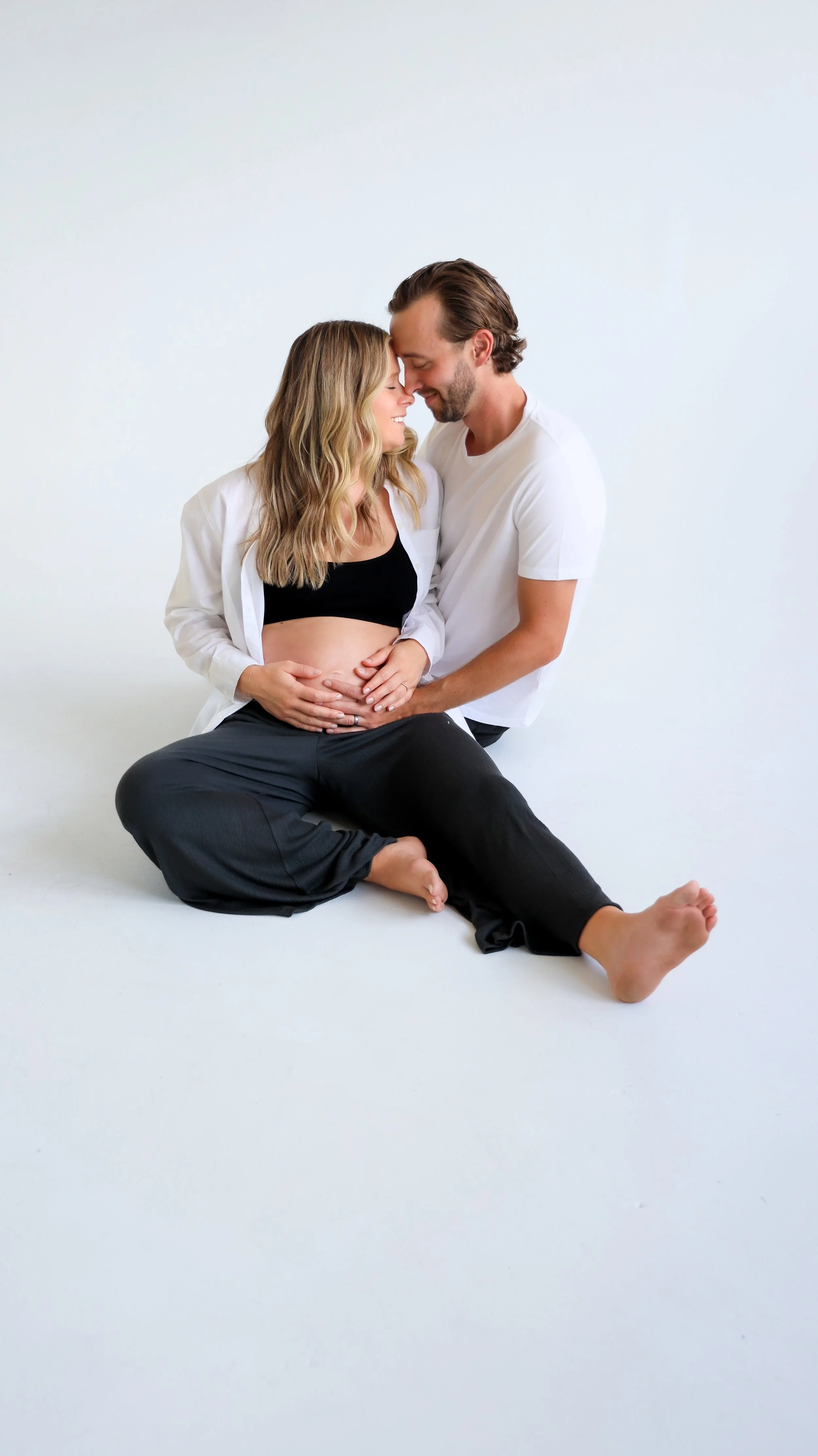 Dove Maternity Photography Session by Nicole Schmiedl at Realm in Denver, CO 