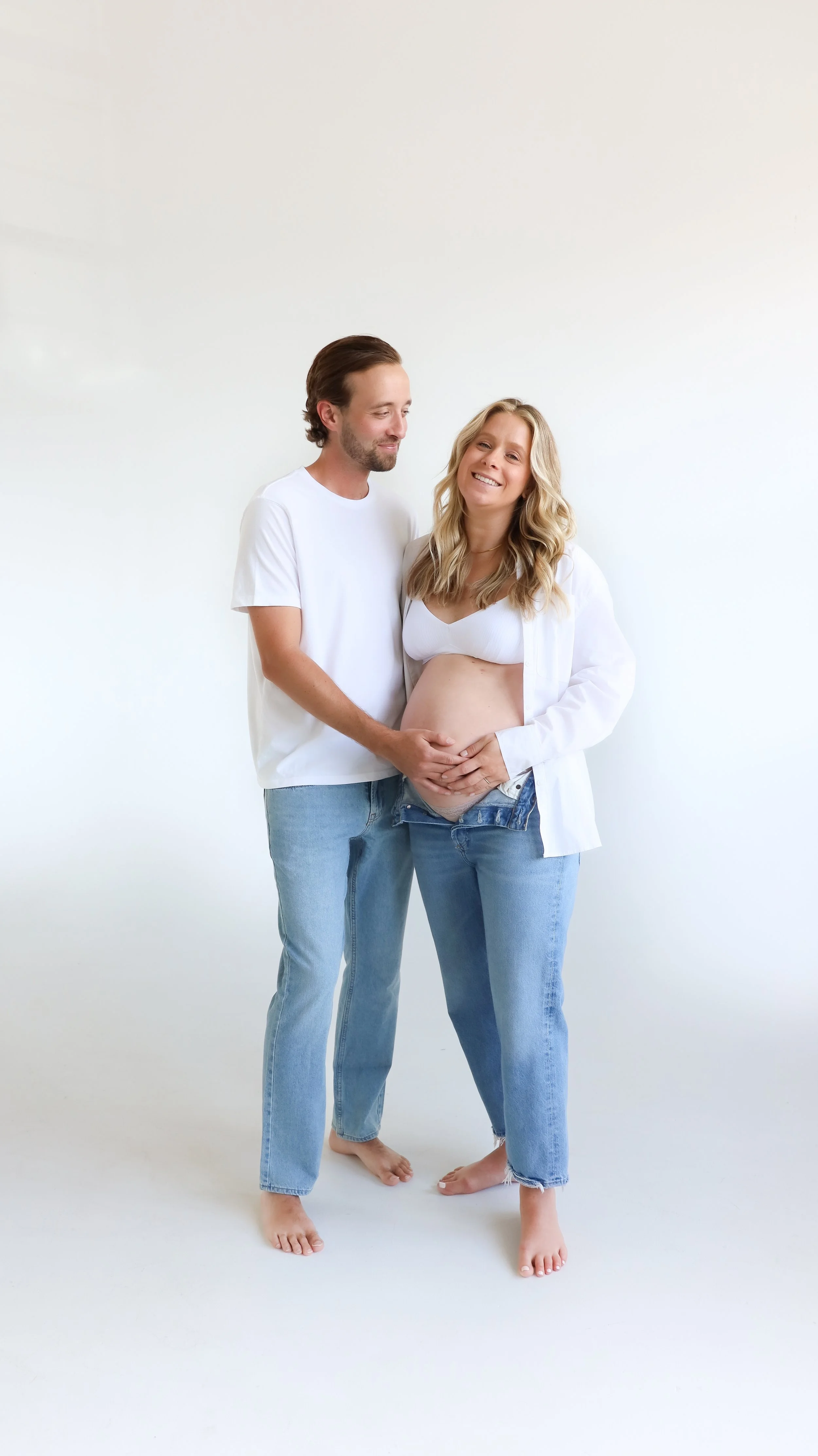 Dove Maternity Photography Session by Nicole Schmiedl at Realm in Denver, CO 